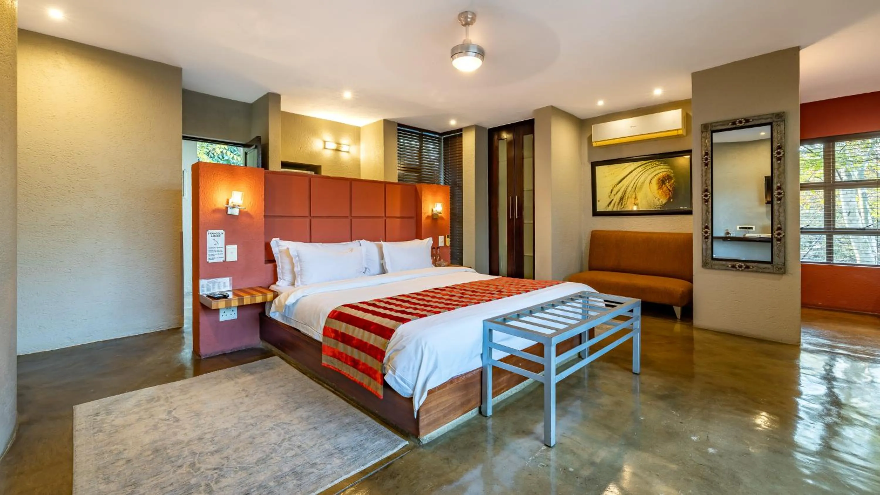 Bed in Francolin Lodge