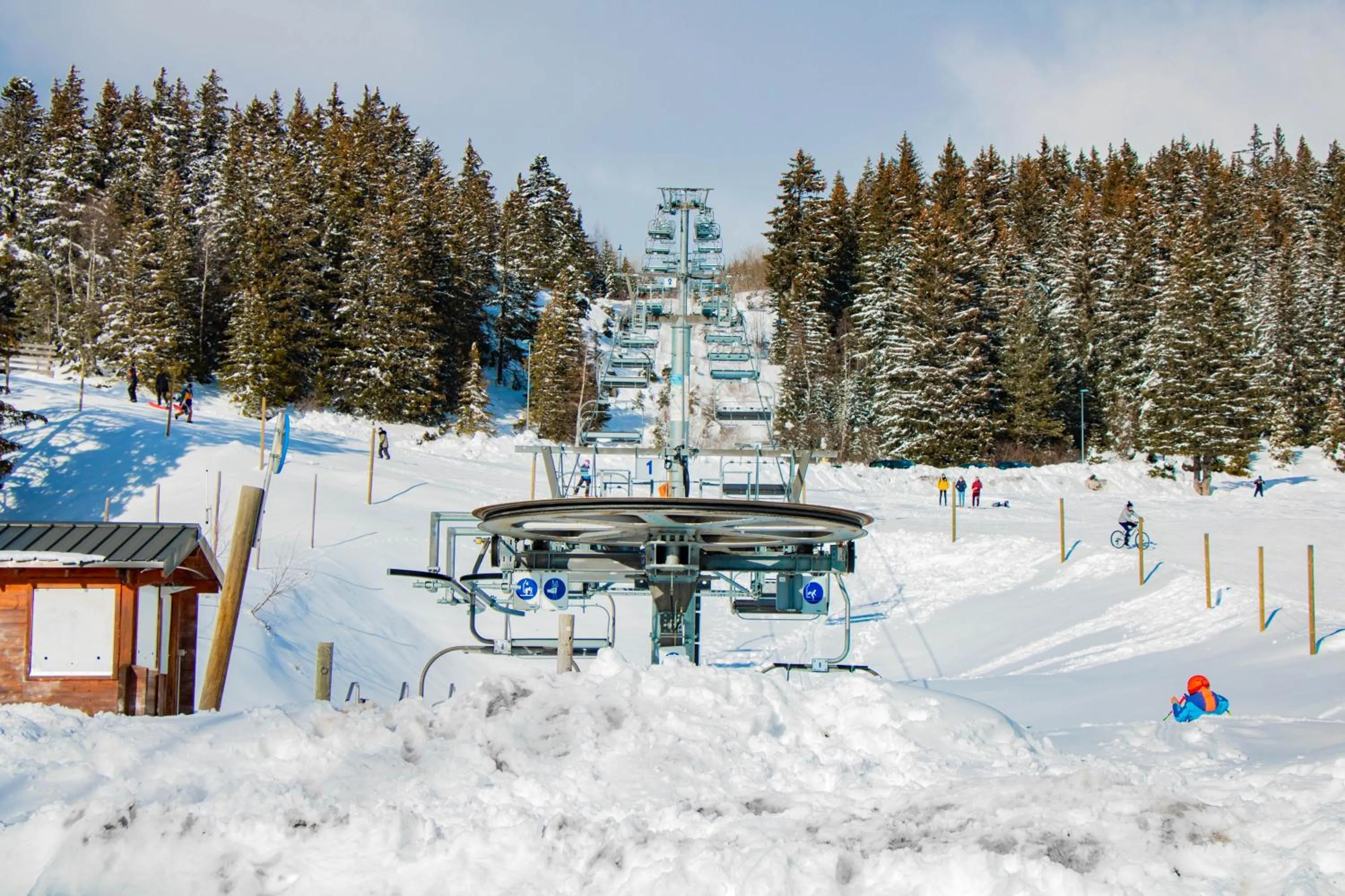 Skiing in Résidence Les Villages du Bachat