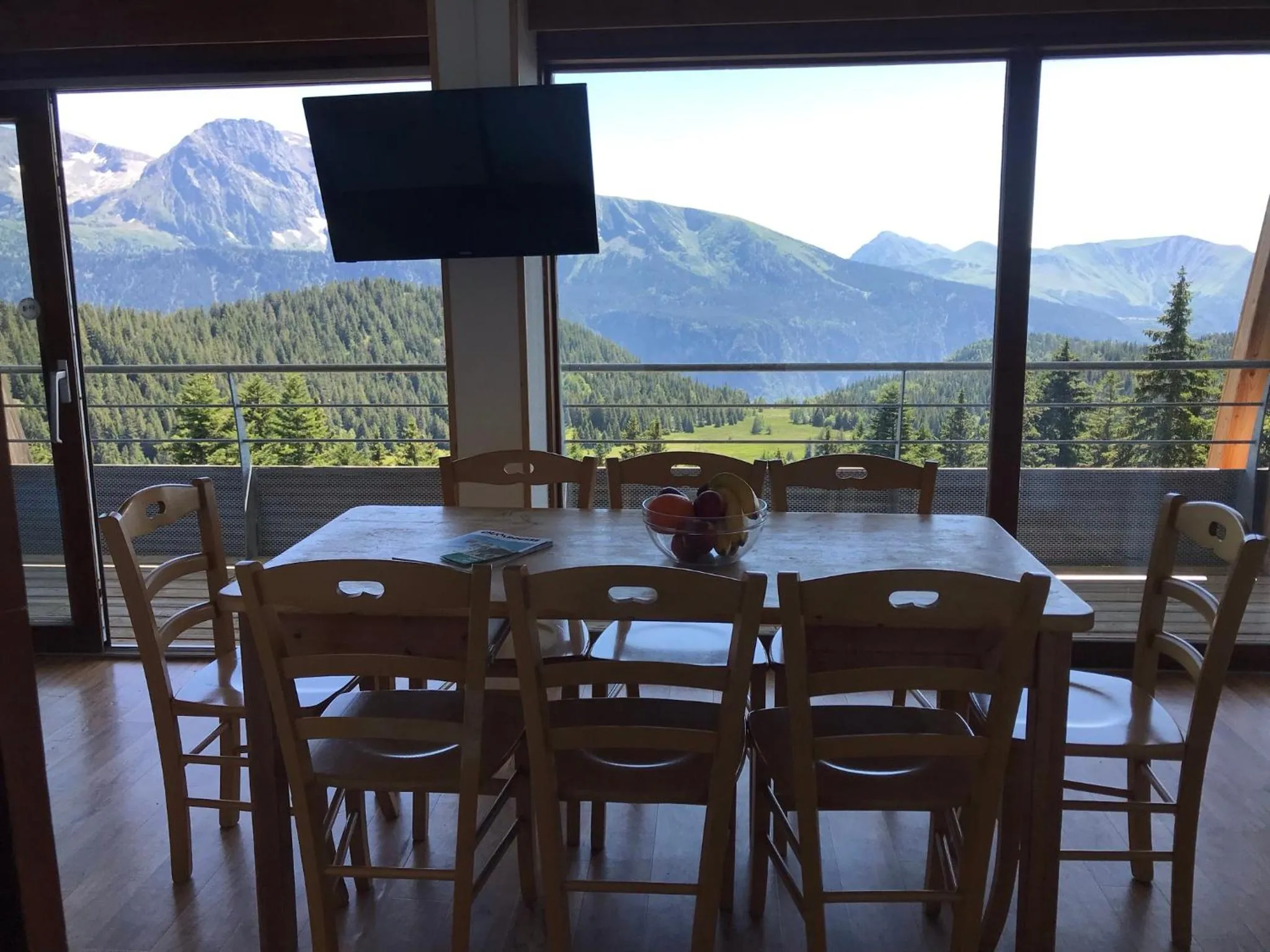 Balcony/Terrace in Résidence Les Villages du Bachat