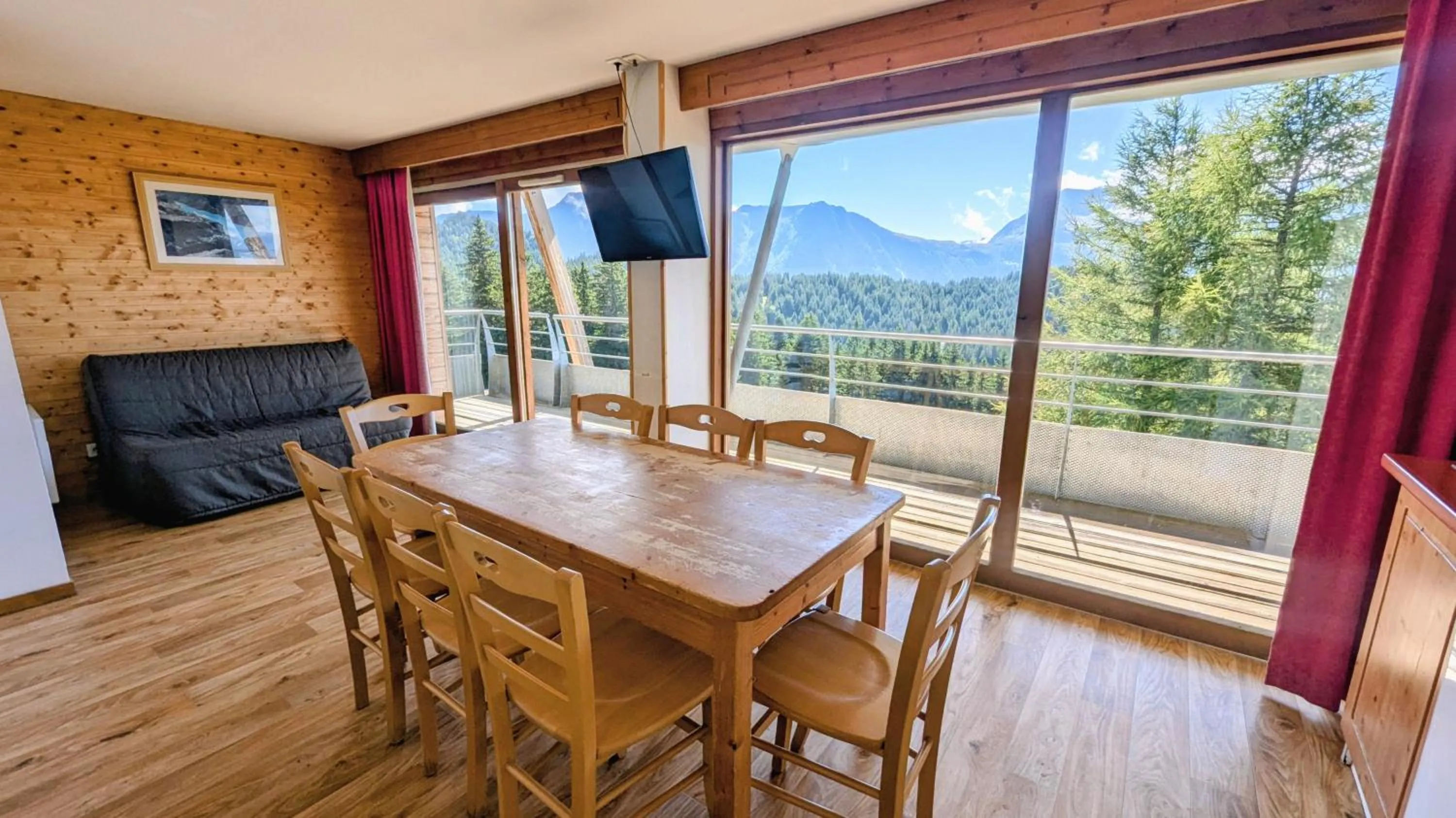Living room in Résidence Les Villages du Bachat
