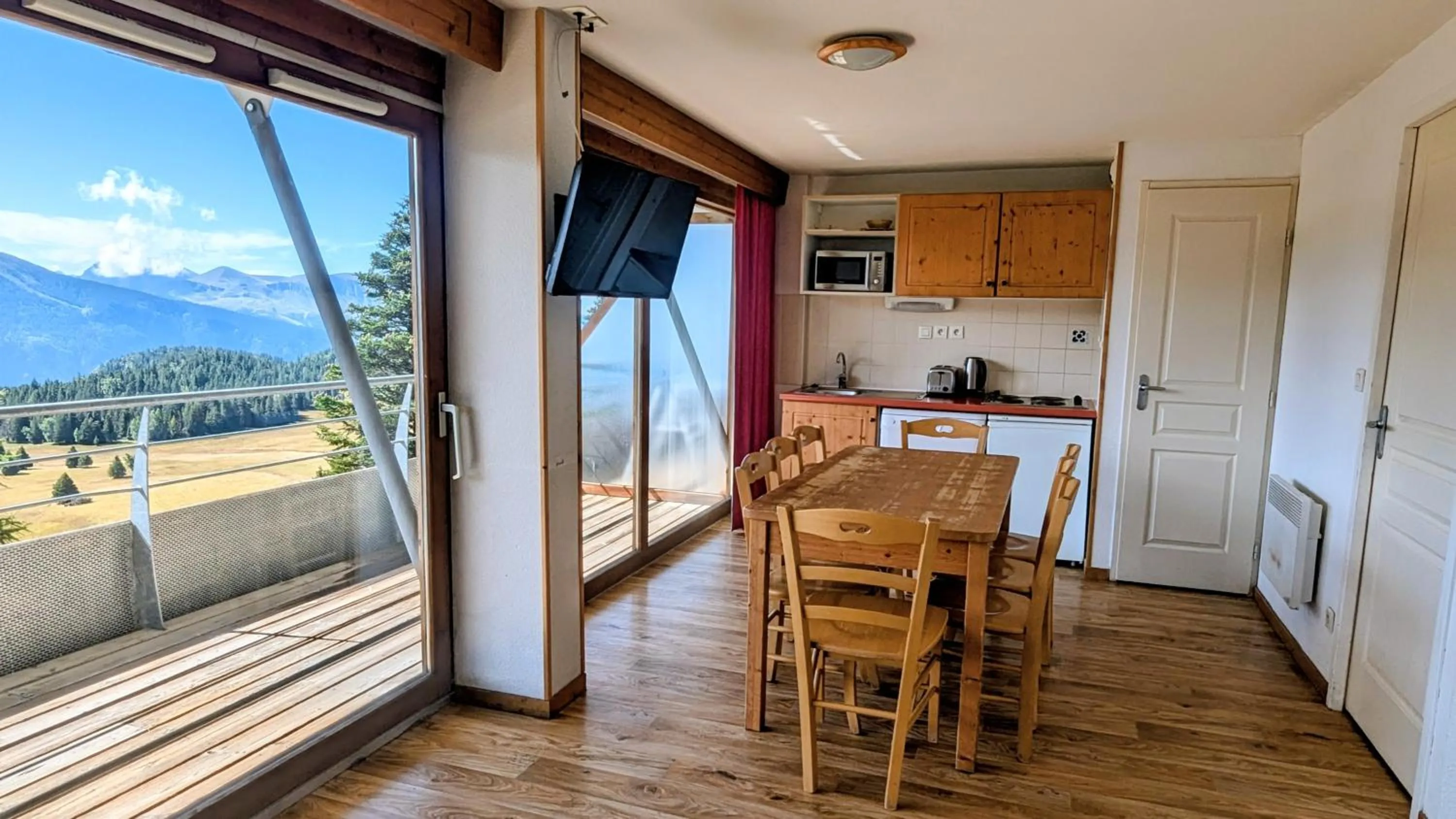Kitchen or kitchenette in Résidence Les Villages du Bachat