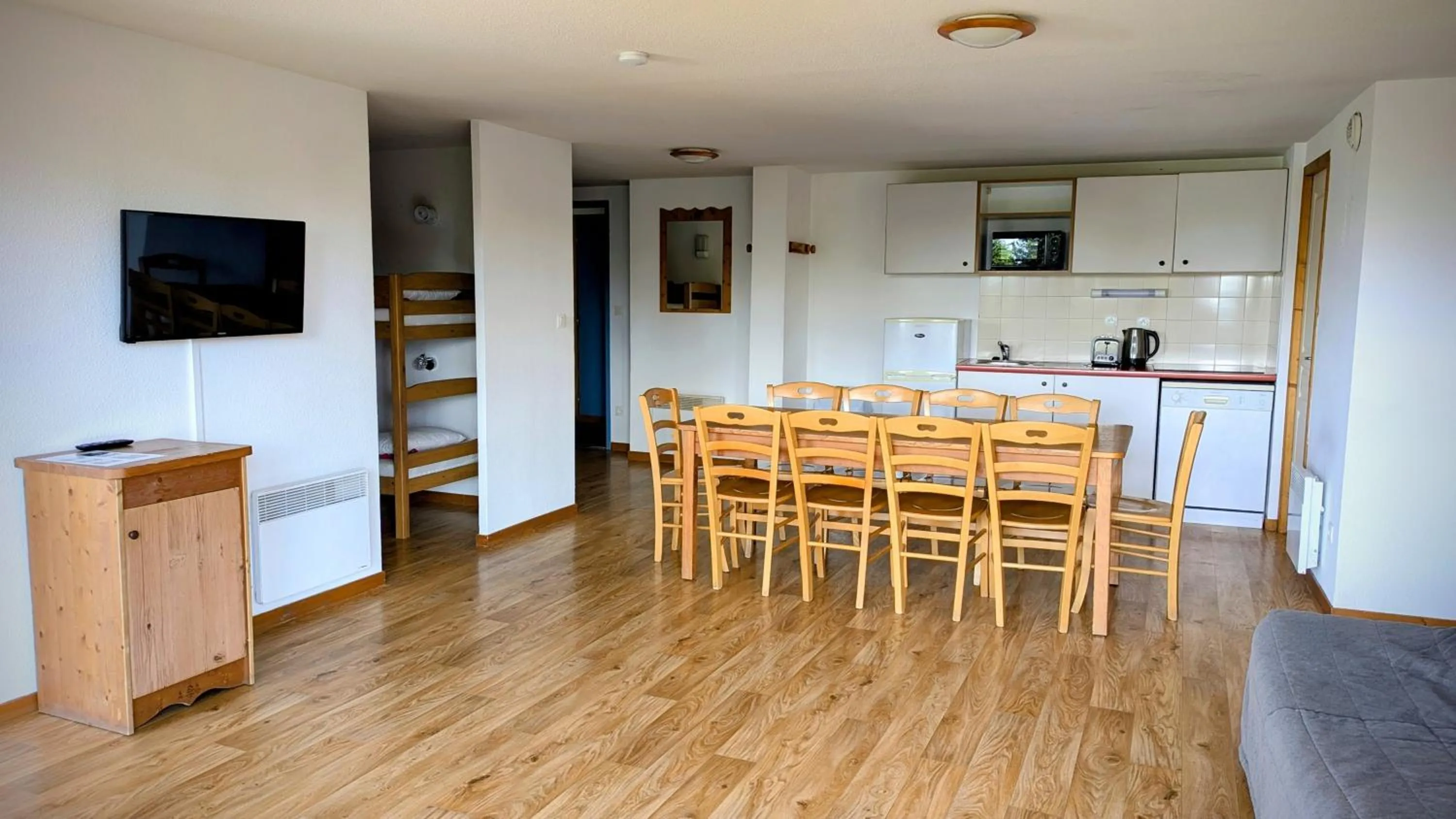 Kitchen or kitchenette in Résidence Les Villages du Bachat
