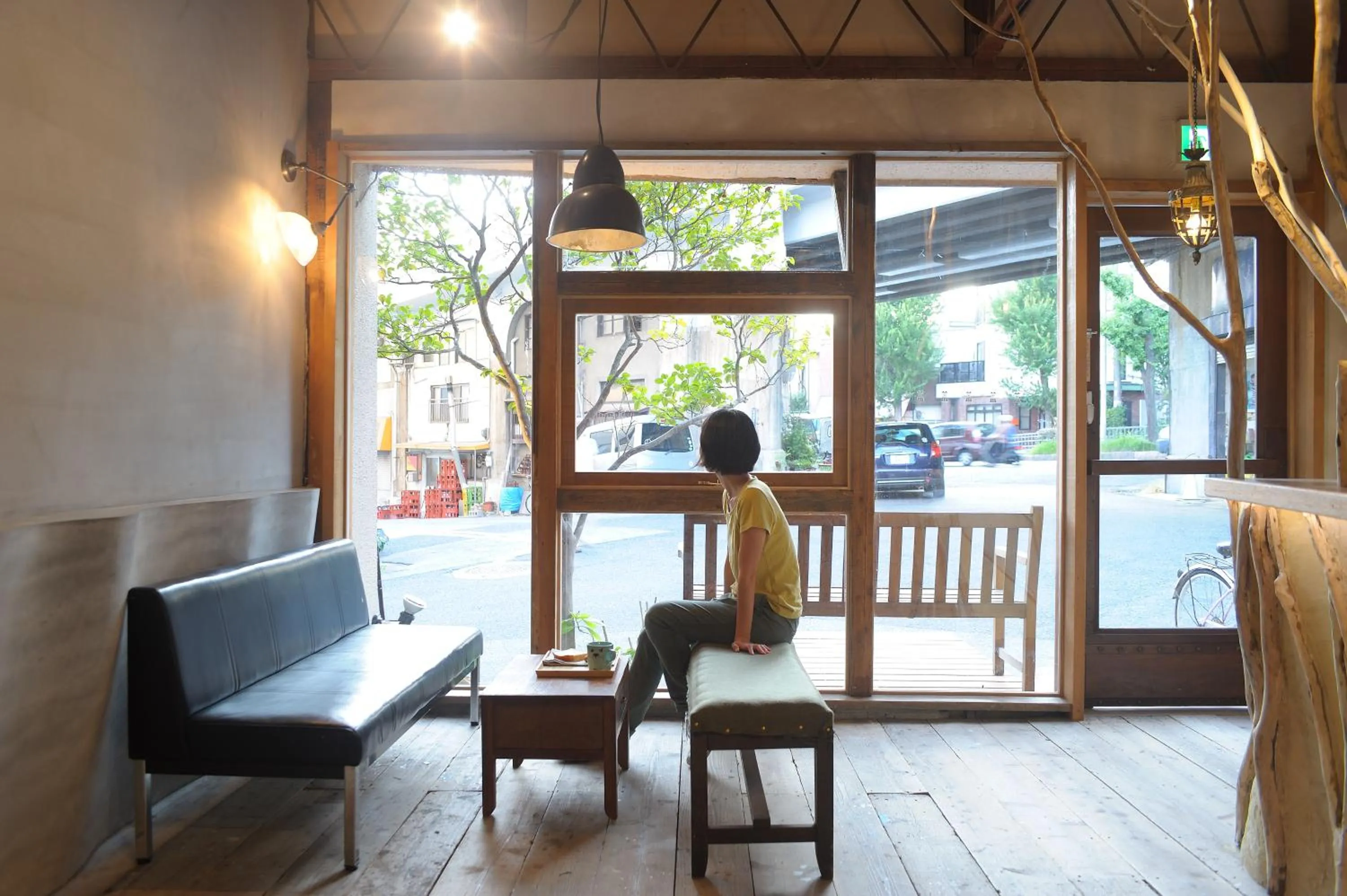 Living room in Kobe Guesthouse MAYA