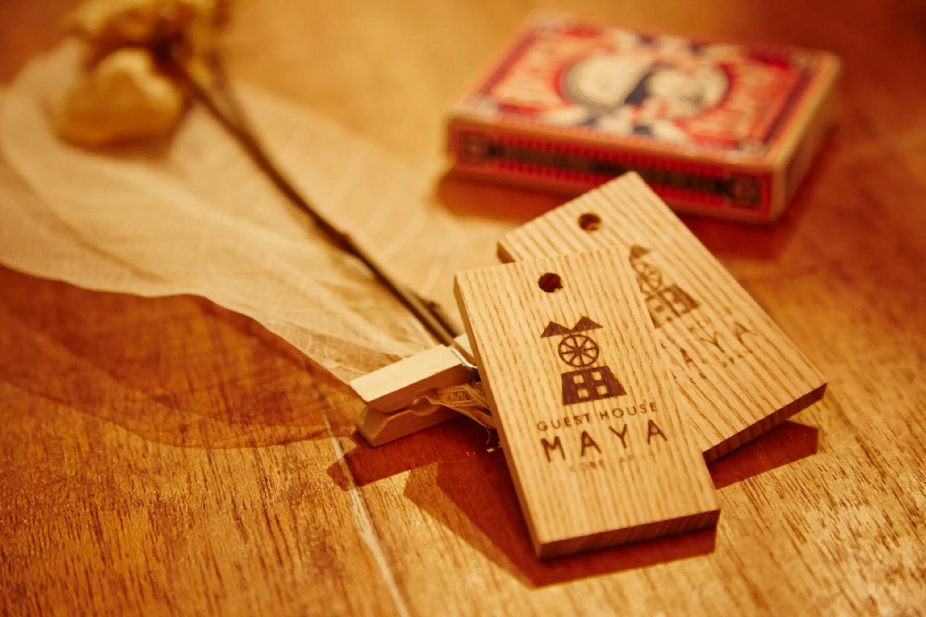 Logo/Certificate/Sign in Kobe Guesthouse MAYA