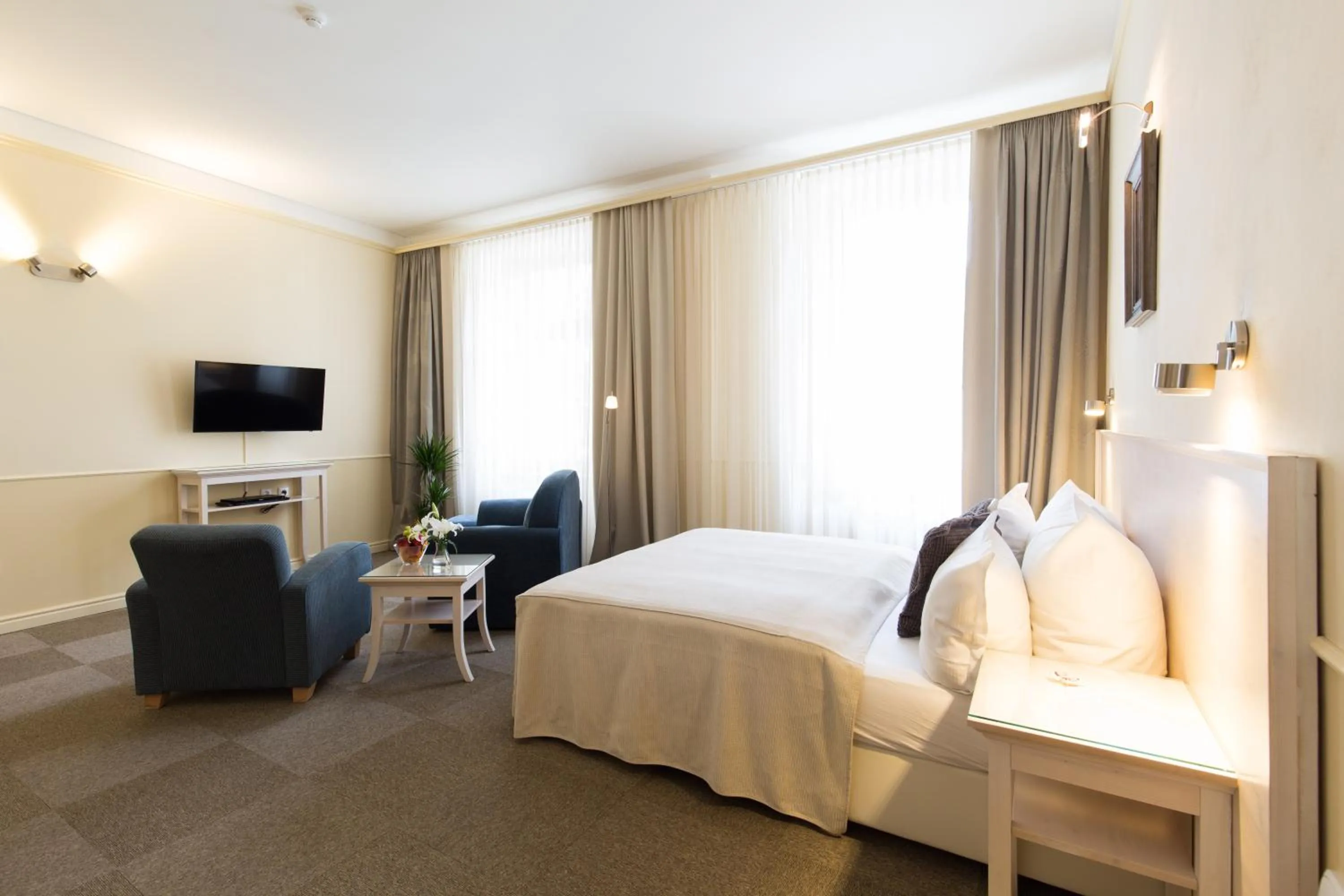 Bedroom, Bed in Unitas Hotel