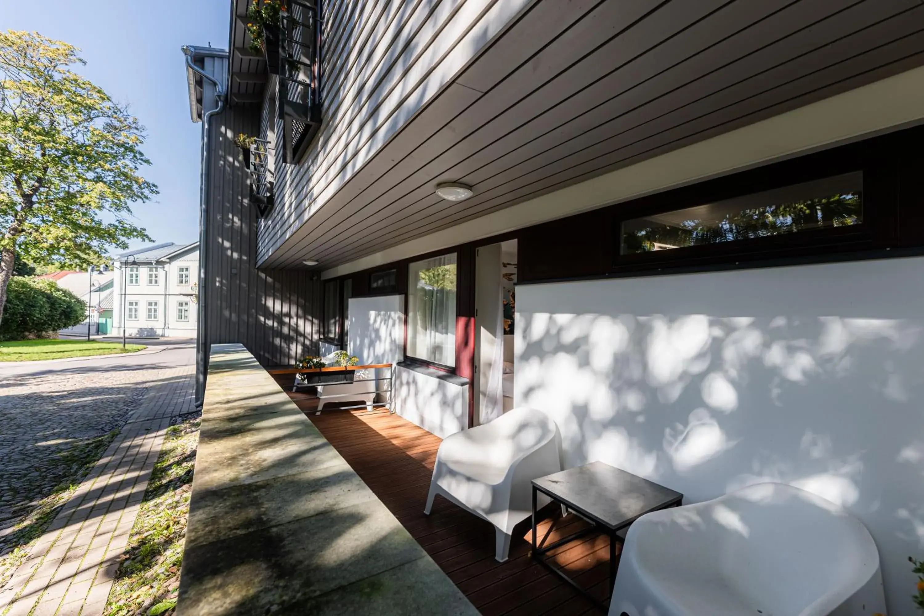 Twin Room with Garden View Balcony in Hotel NOSPA Twin Room with Garden View Balcony in Hotel NOSPA