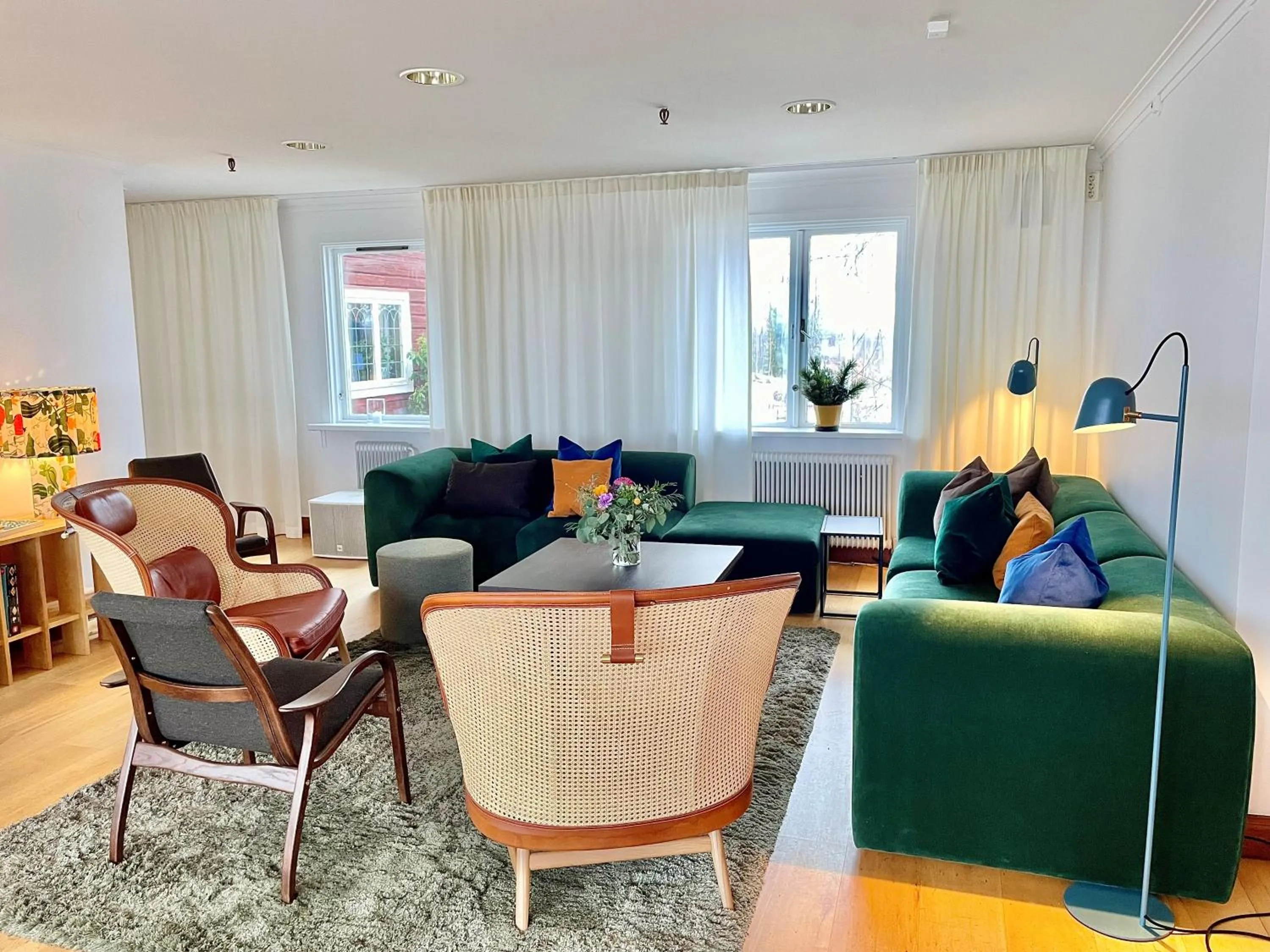 Lobby or reception in Hotell Villa Långbers