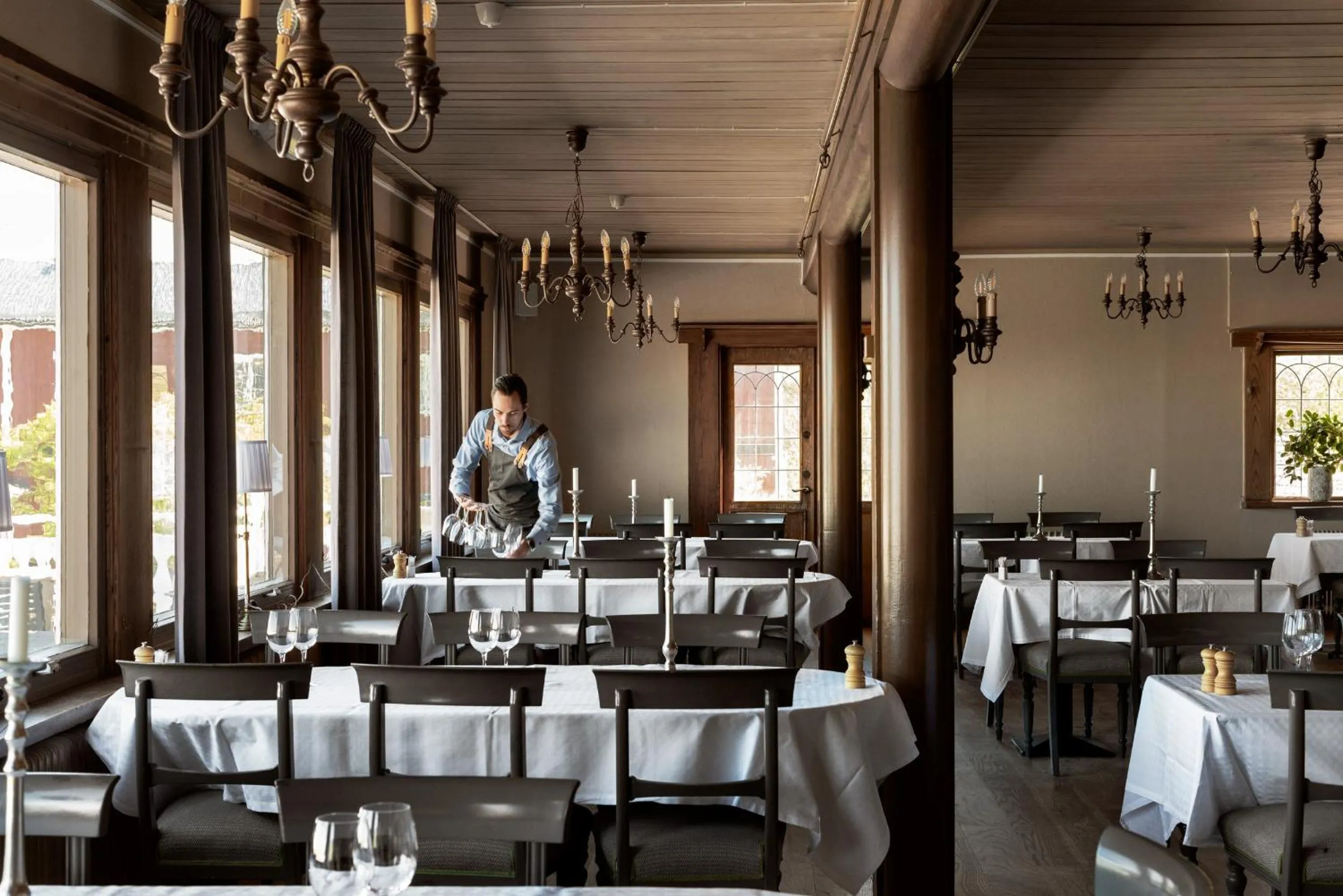 Staff in Hotell Villa Långbers