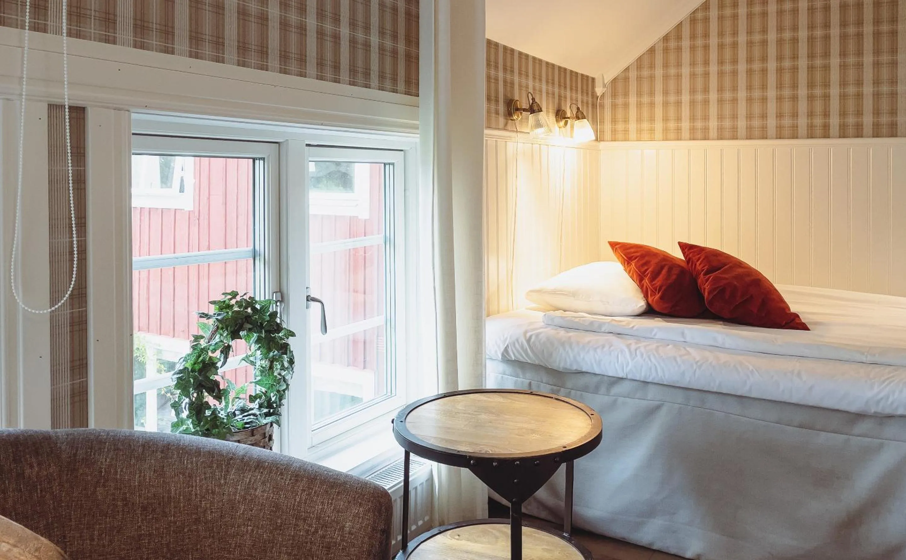 Bed in Hotell Villa Långbers