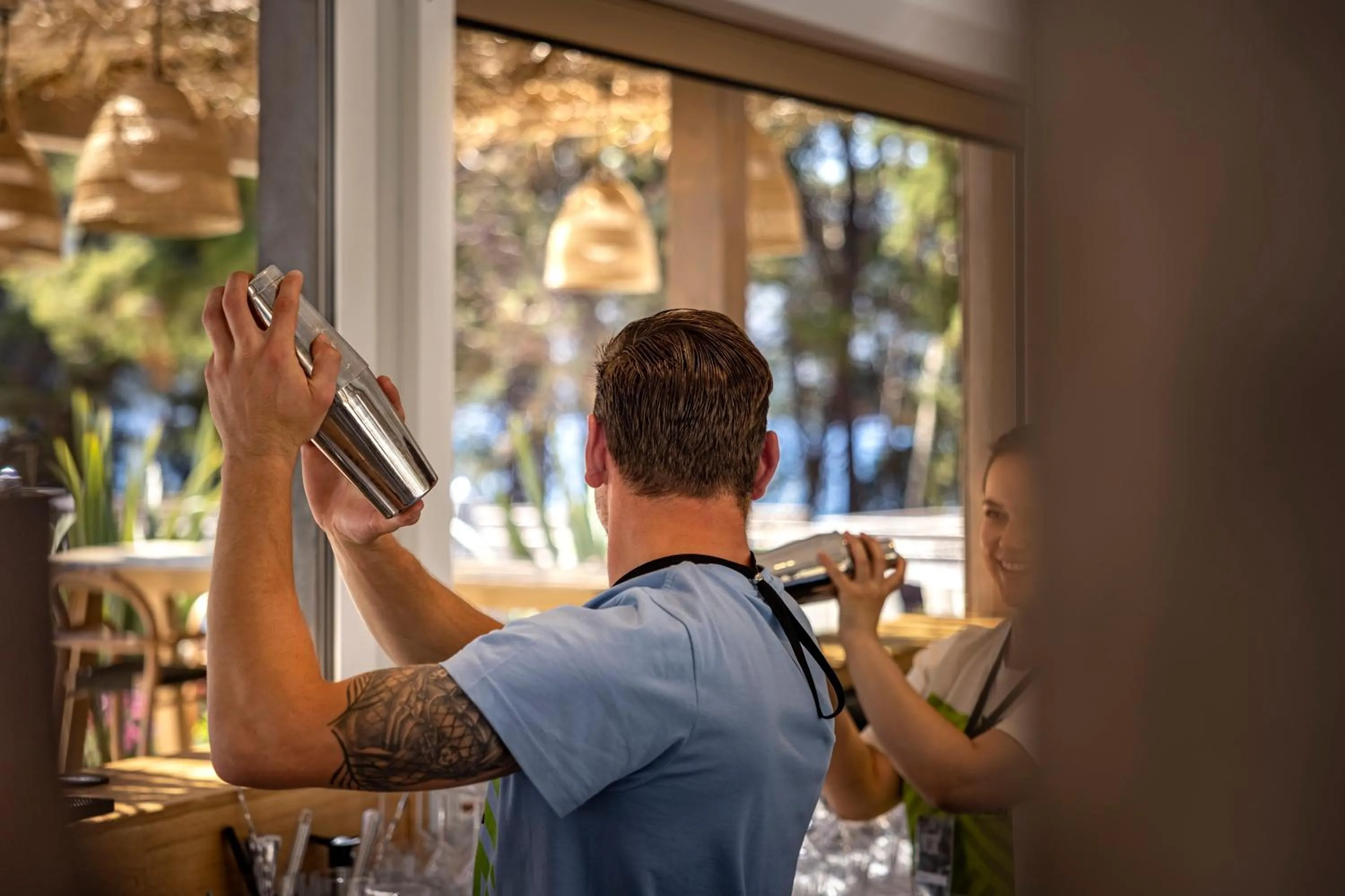 Lounge or bar in PLACES Hvar Hotel by Valamar