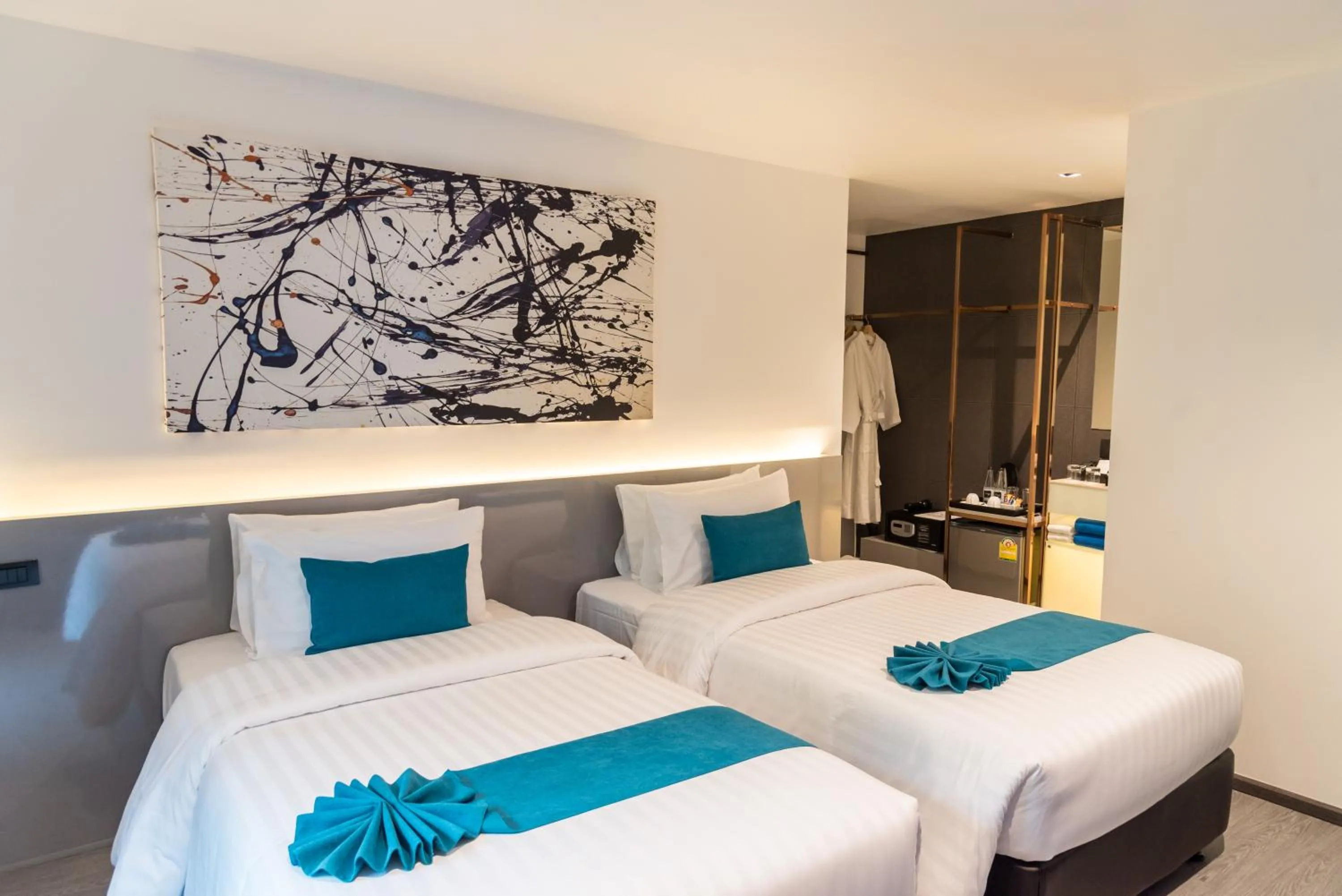 Bedroom, Bed in Sora Hotel Silom