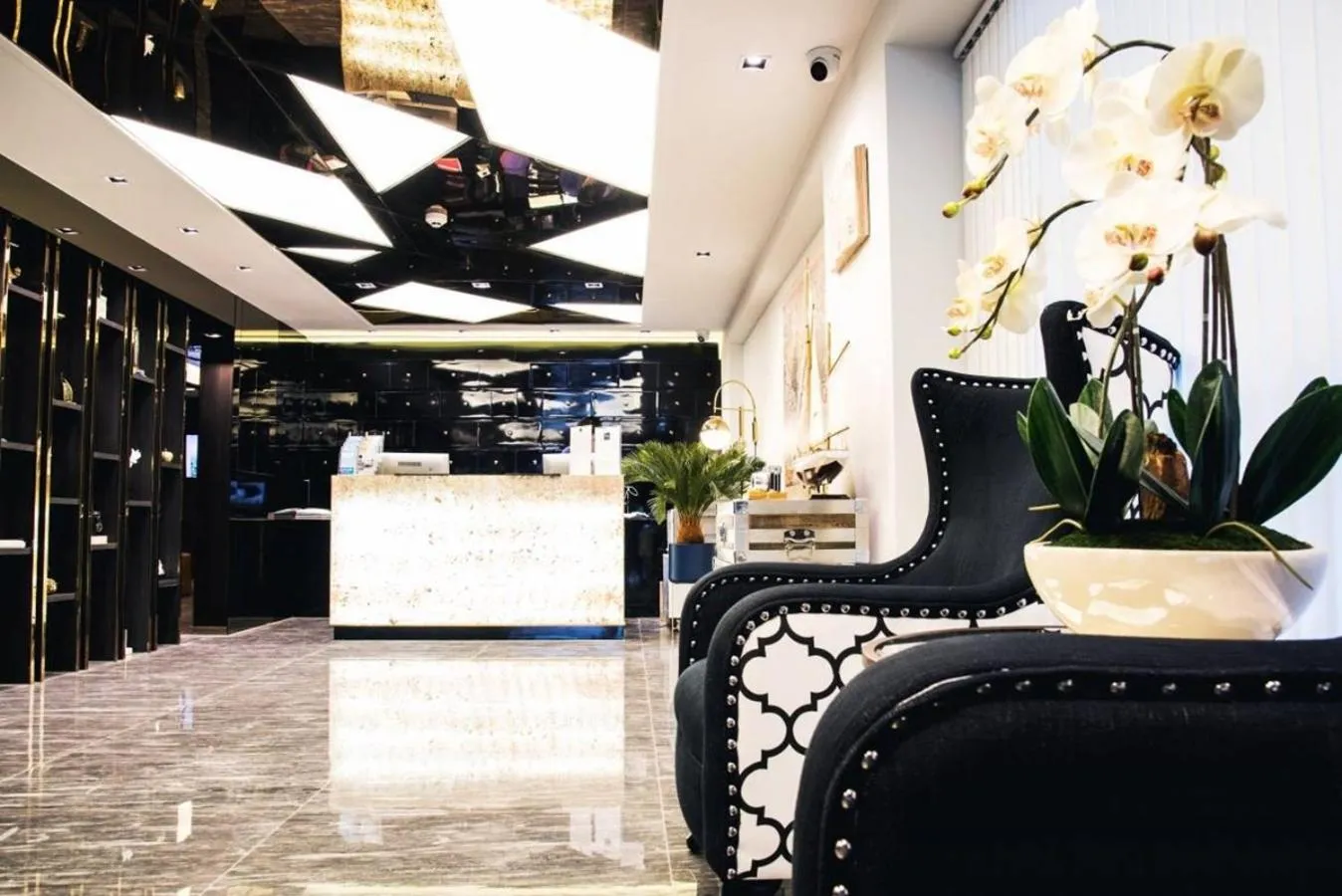 Lobby or reception in Sora Hotel Silom