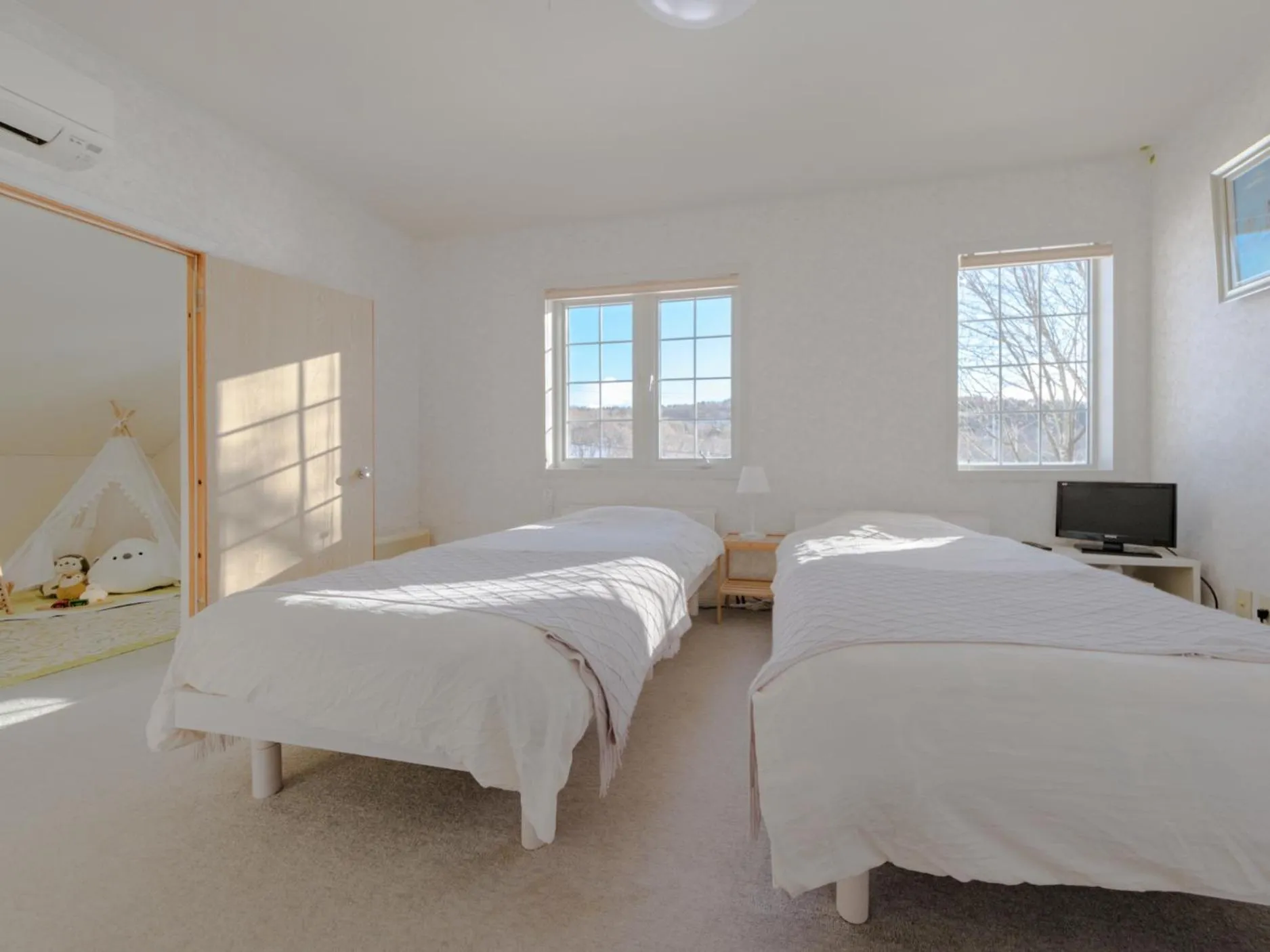 Bed in Pension Himawari