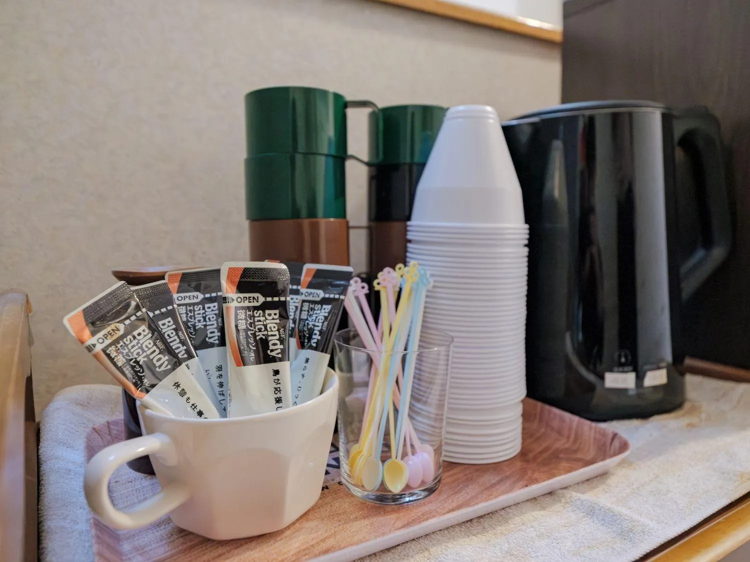 Drinks in Pension Himawari