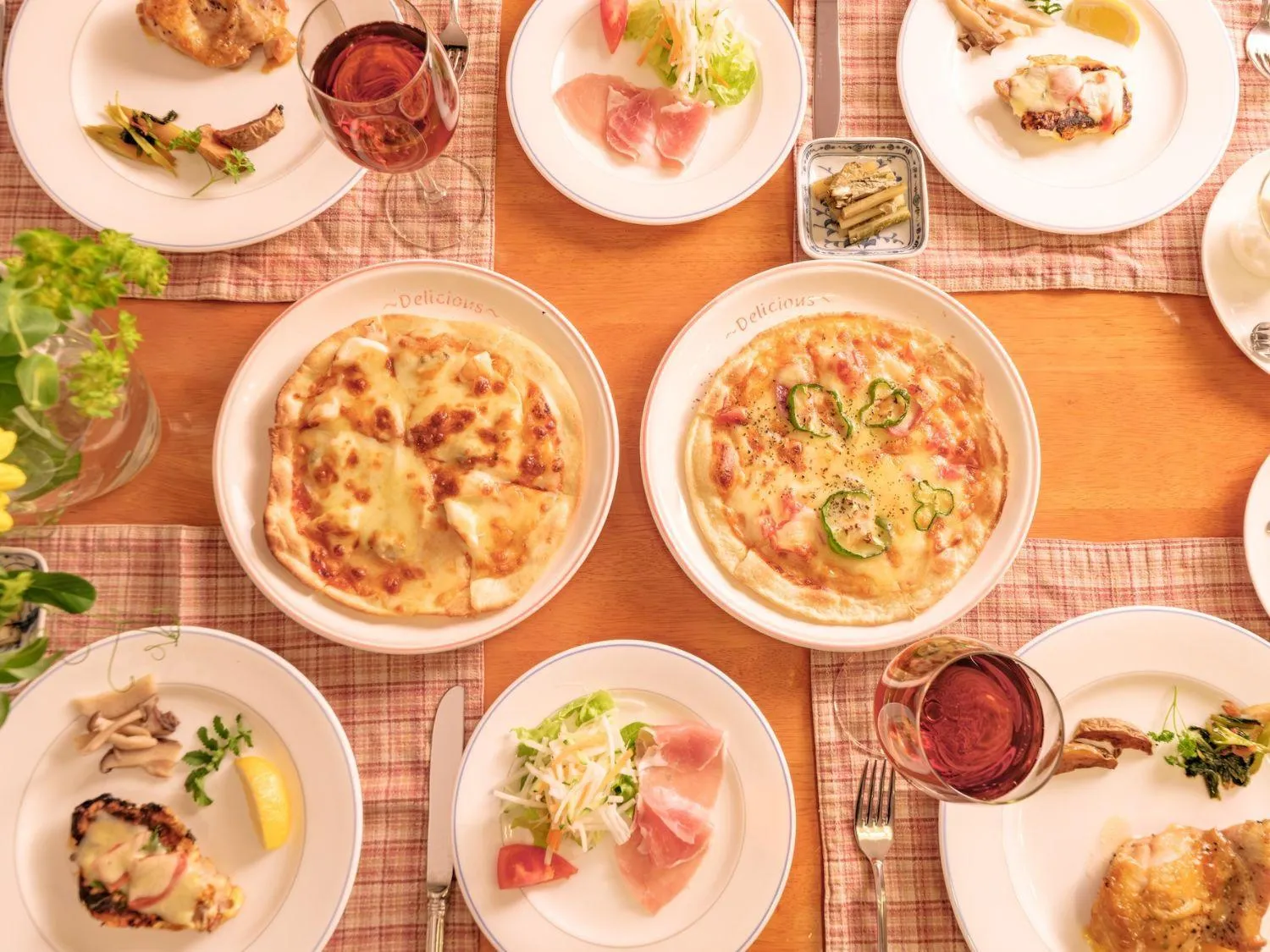 Dinner in Pension Himawari