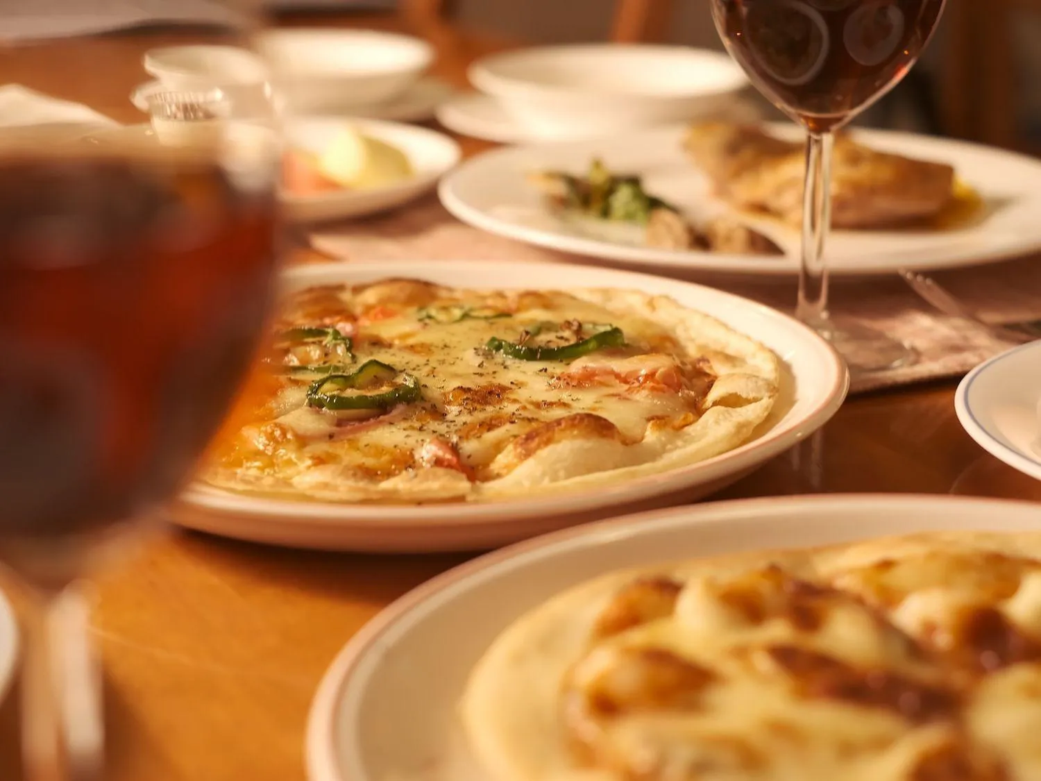 Dinner in Pension Himawari