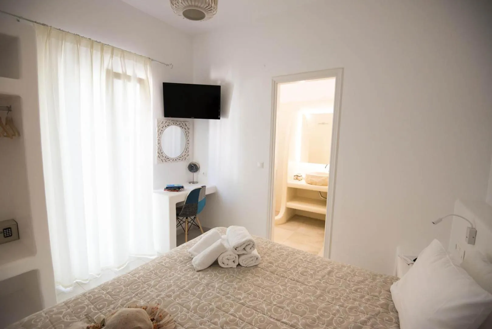 Bed in Eleana Studios