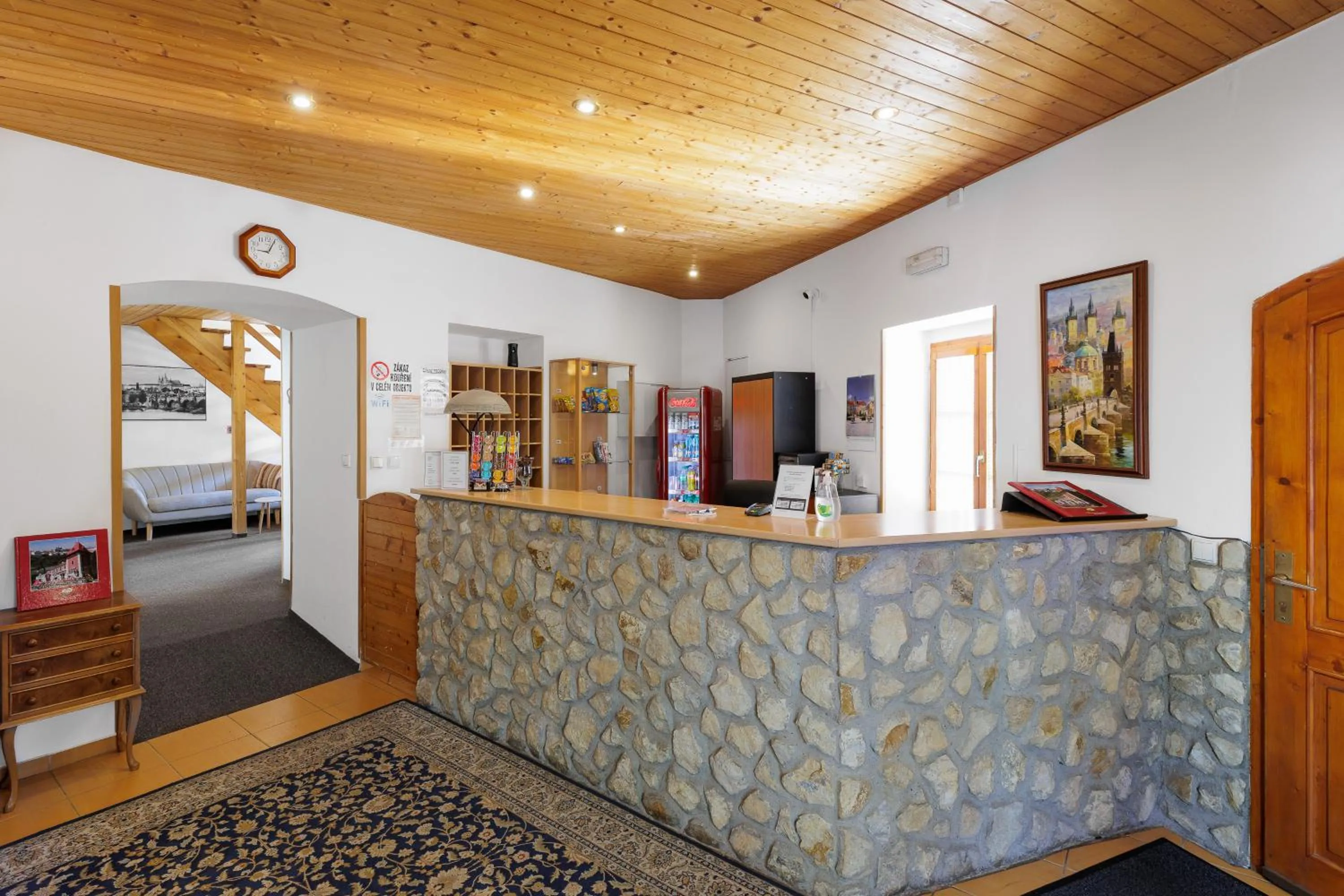 Lobby or reception in Hotel BELLA