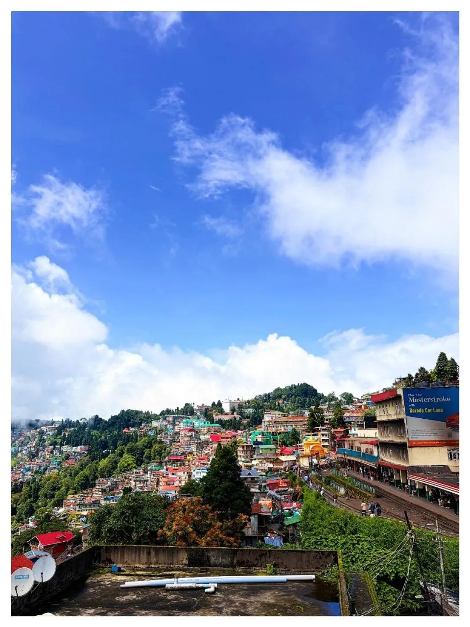 Mountain view in Hotel Zambala Retreat & Spa Darjeeling