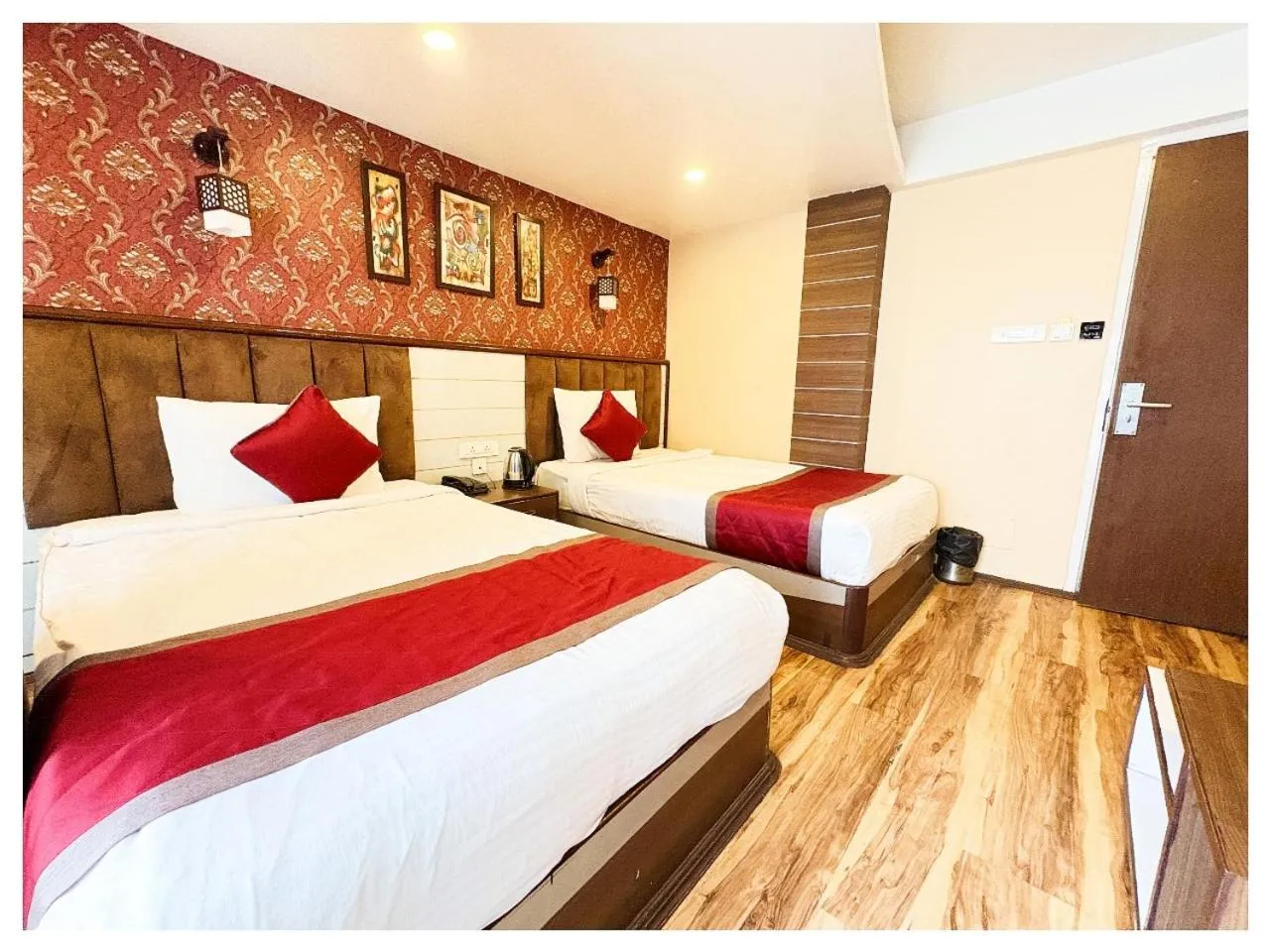 Bedroom, Bed in Hotel Zambala Retreat & Spa Darjeeling