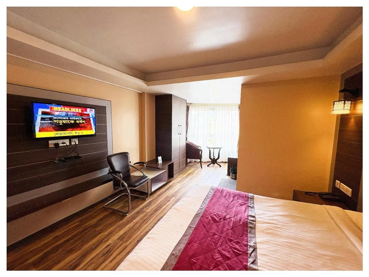 Bedroom, Bed in Hotel Zambala Retreat & Spa Darjeeling