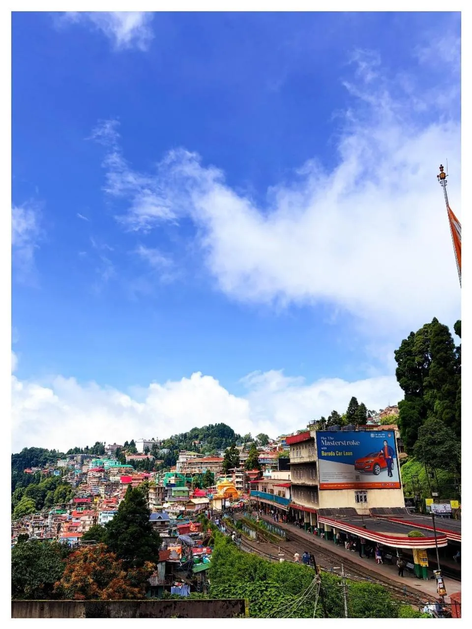 Mountain view in Hotel Zambala Retreat & Spa Darjeeling