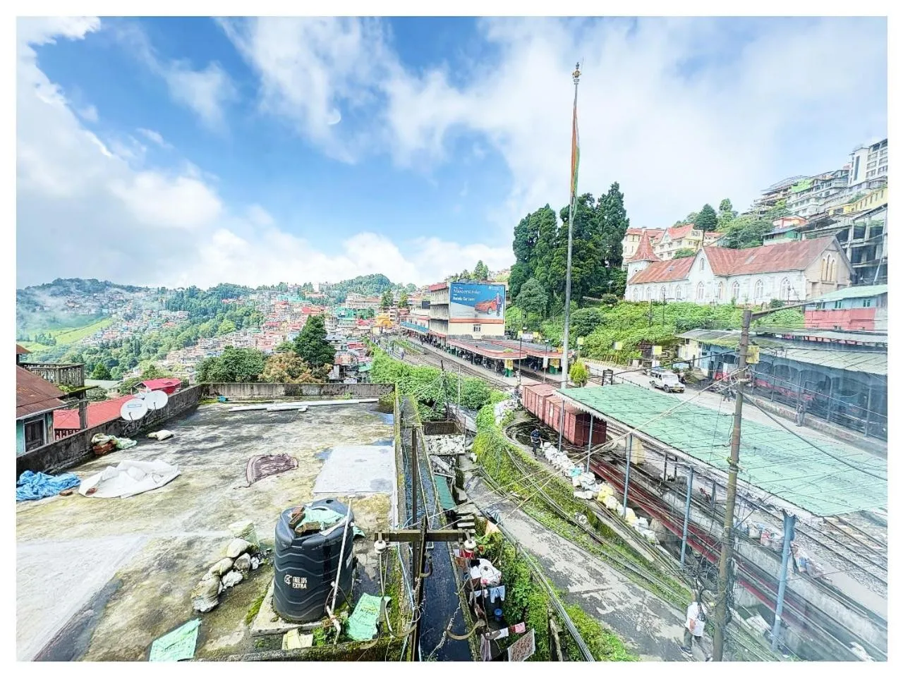 Mountain view in Hotel Zambala Retreat & Spa Darjeeling