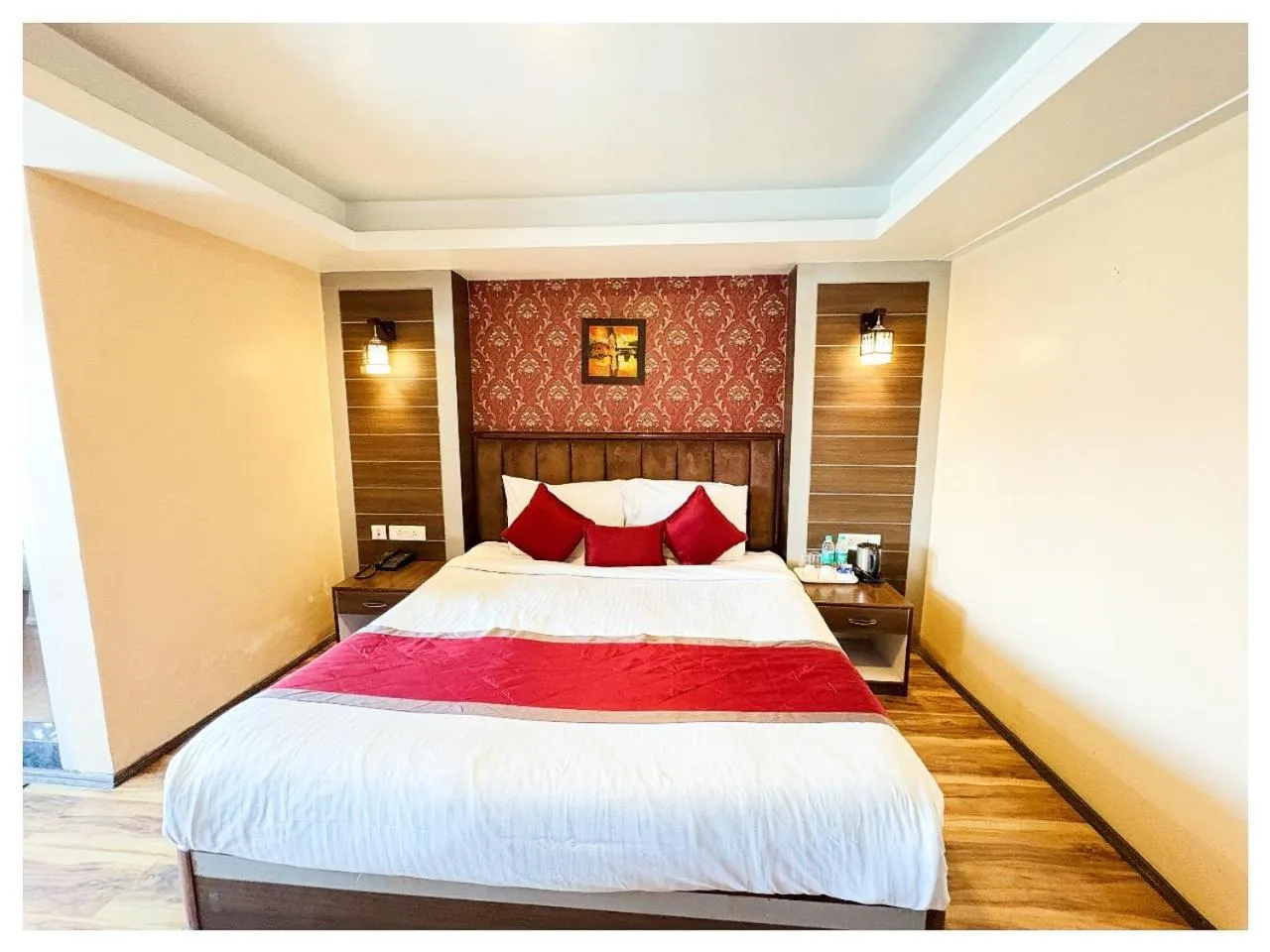 Bedroom, Bed in Hotel Zambala Retreat & Spa Darjeeling