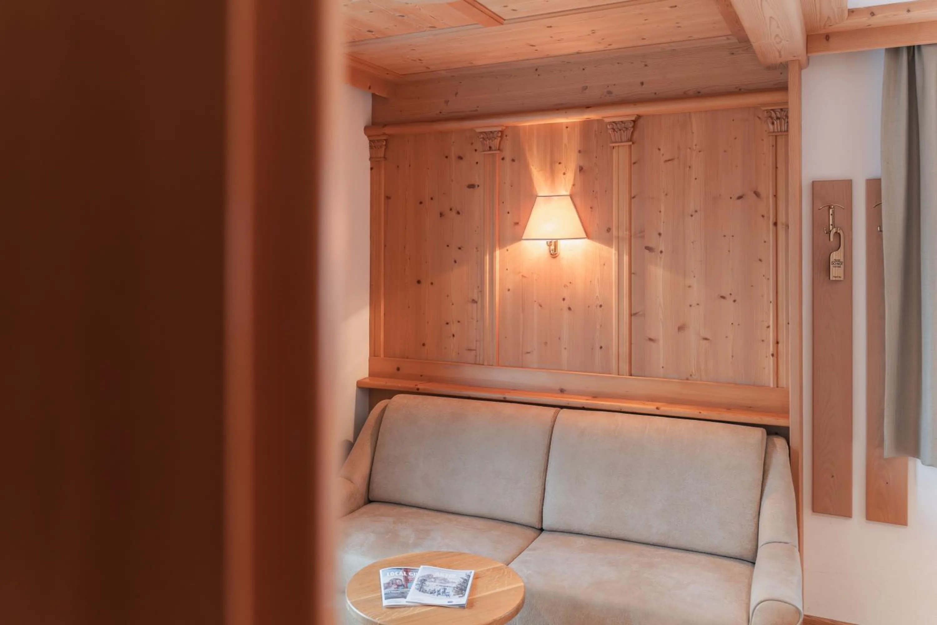 Bedroom in Pension Maria