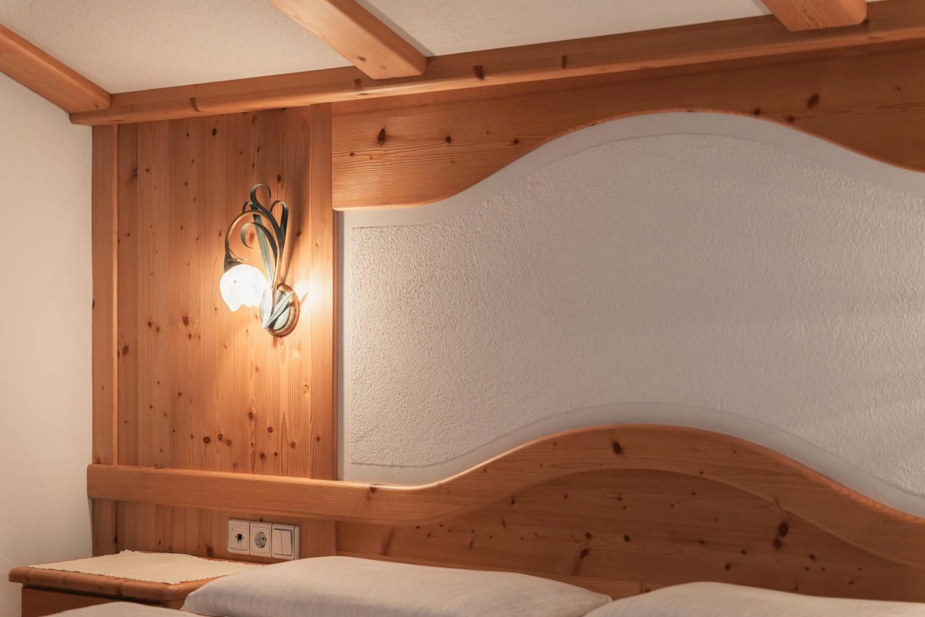 Bedroom, Bed in Pension Maria