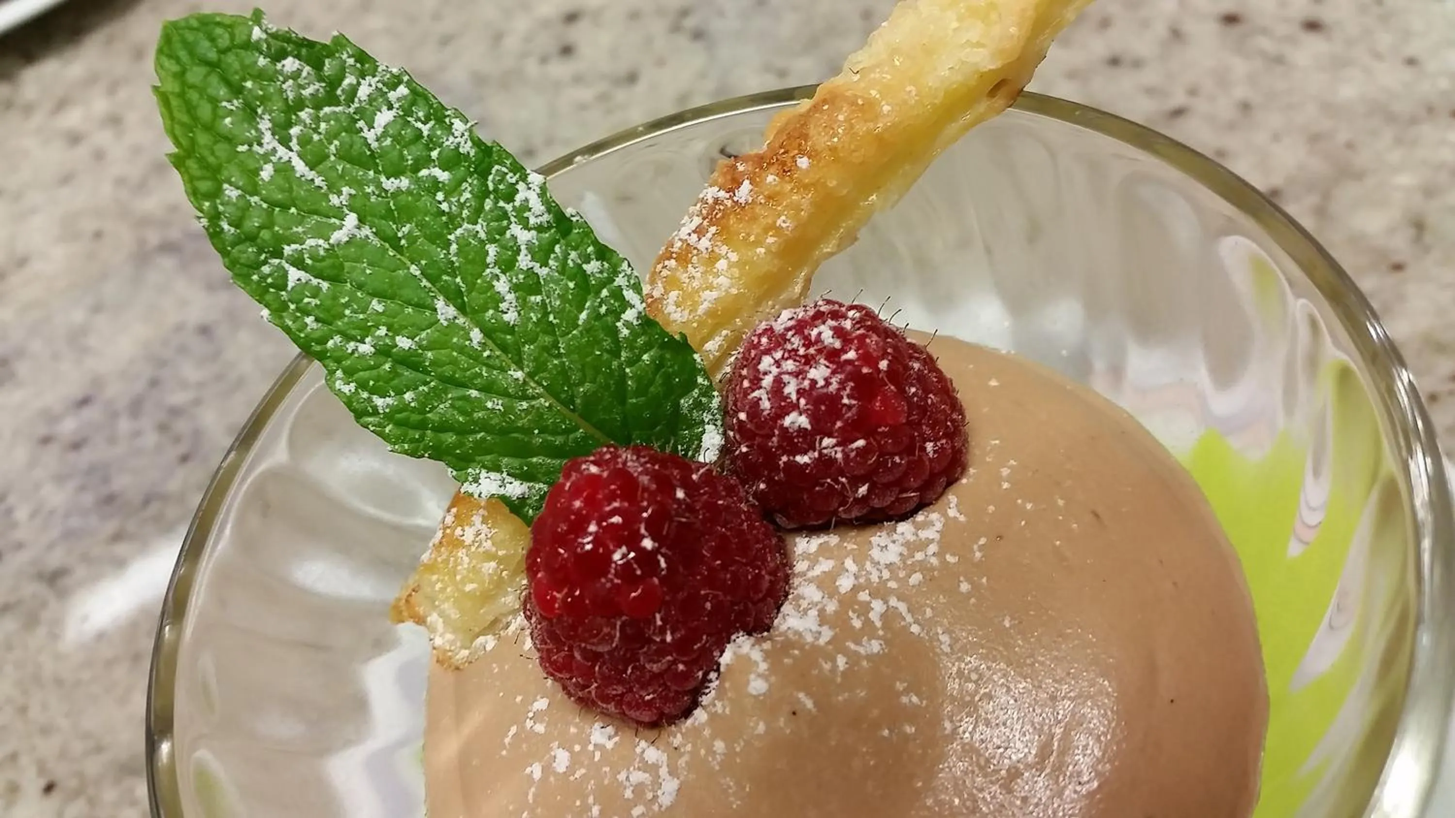 Food close-up in Pension Maria