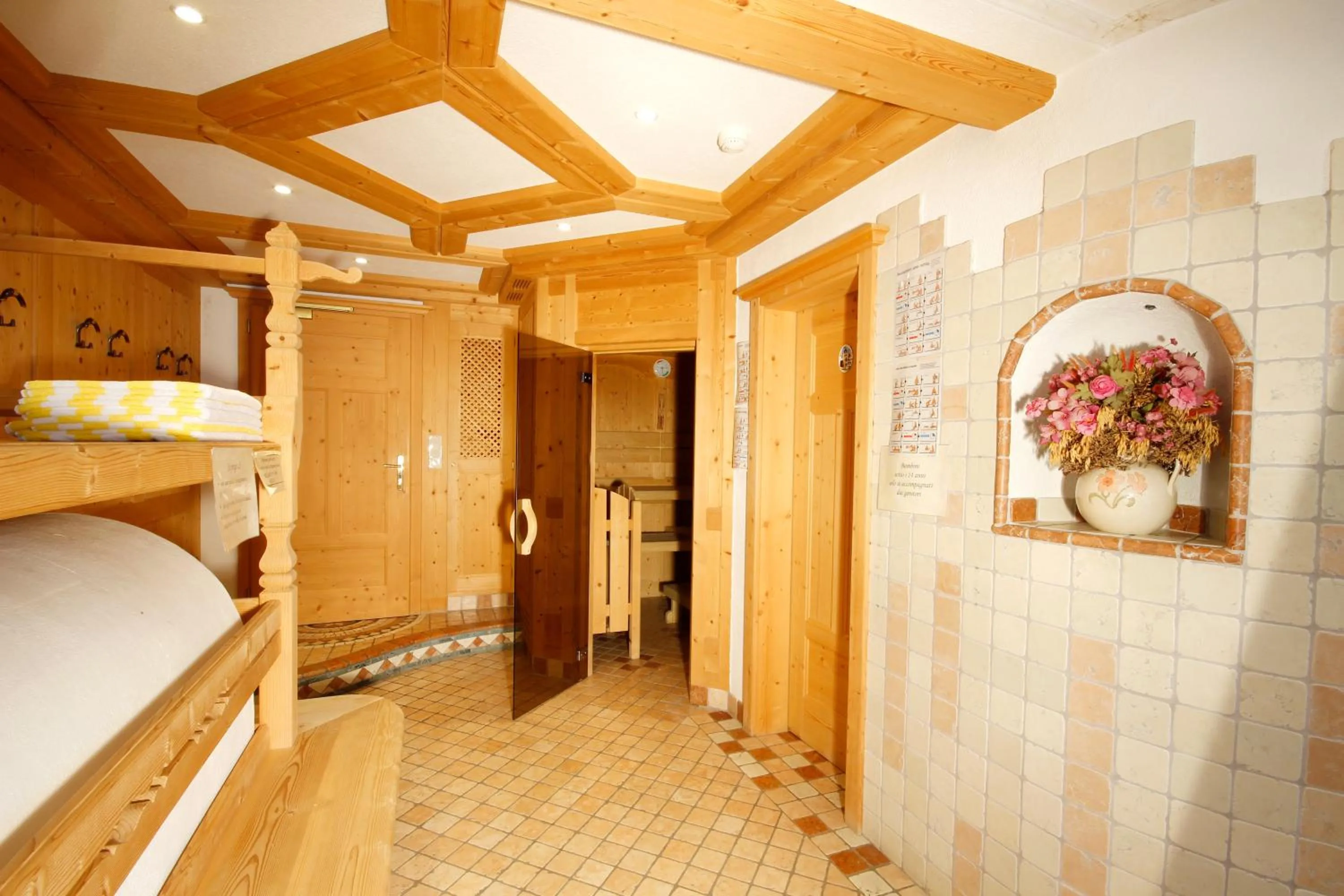 Area and facilities, Bed in Pension Maria