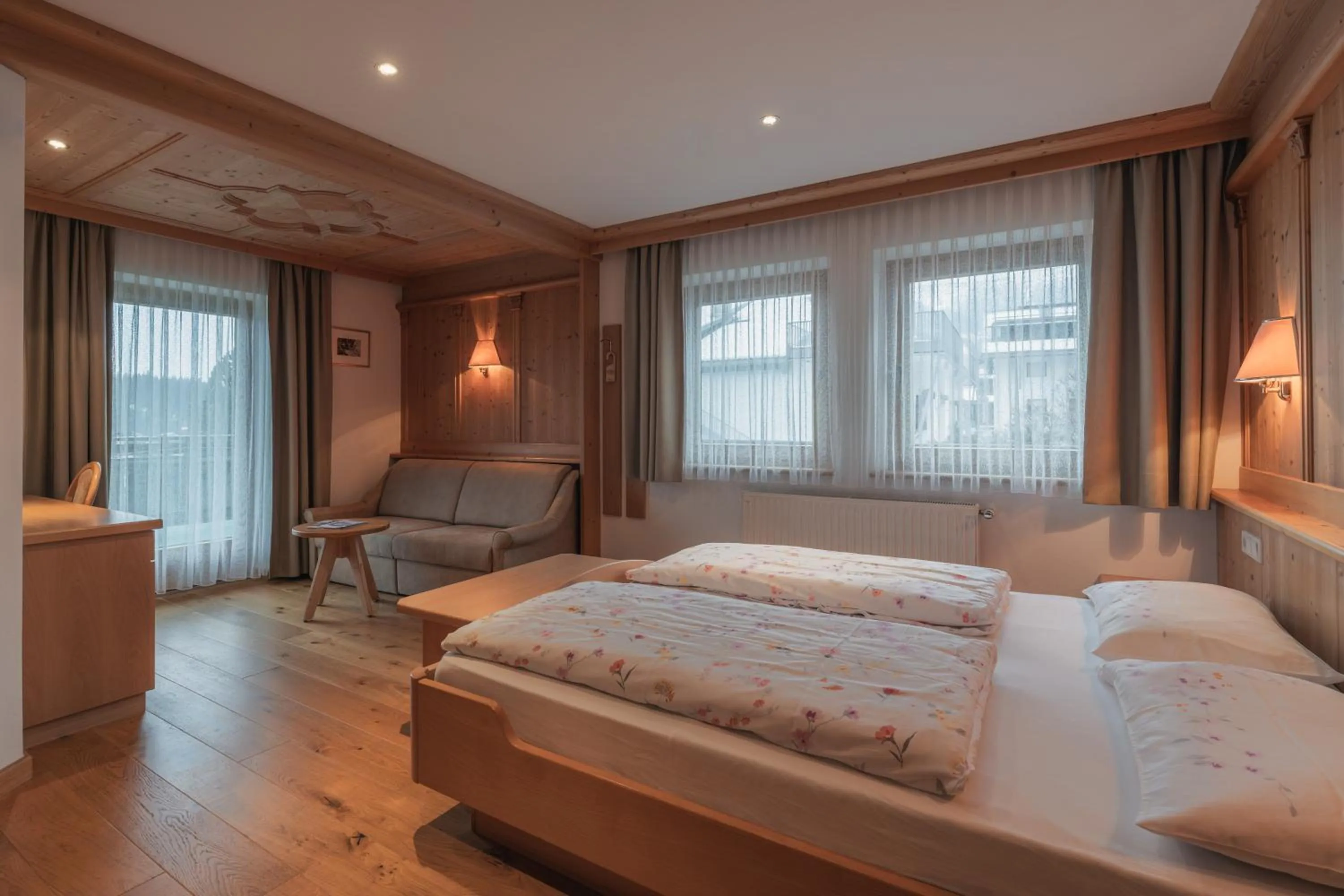 Bedroom, Bed in Pension Maria