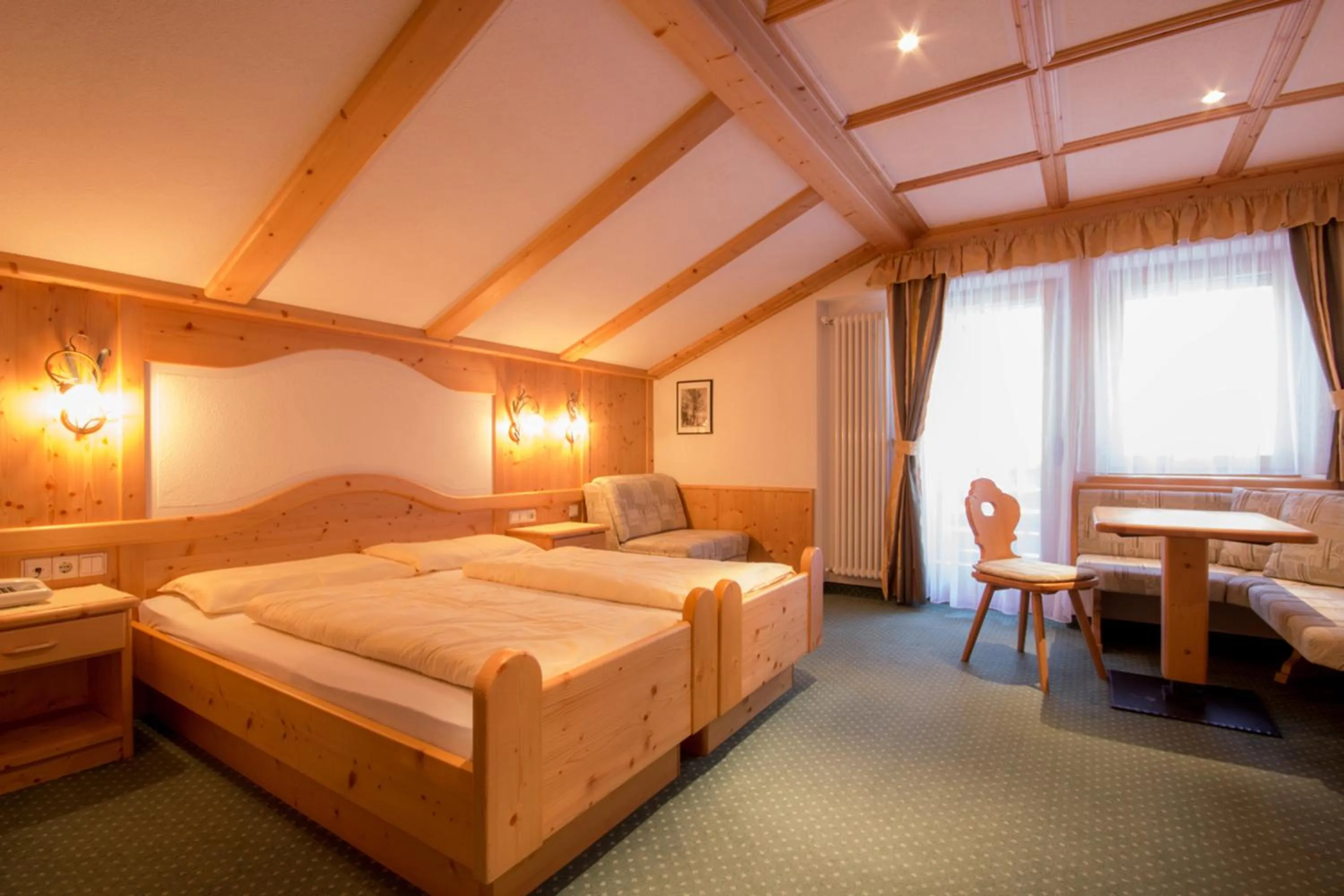 Bed in Pension Maria