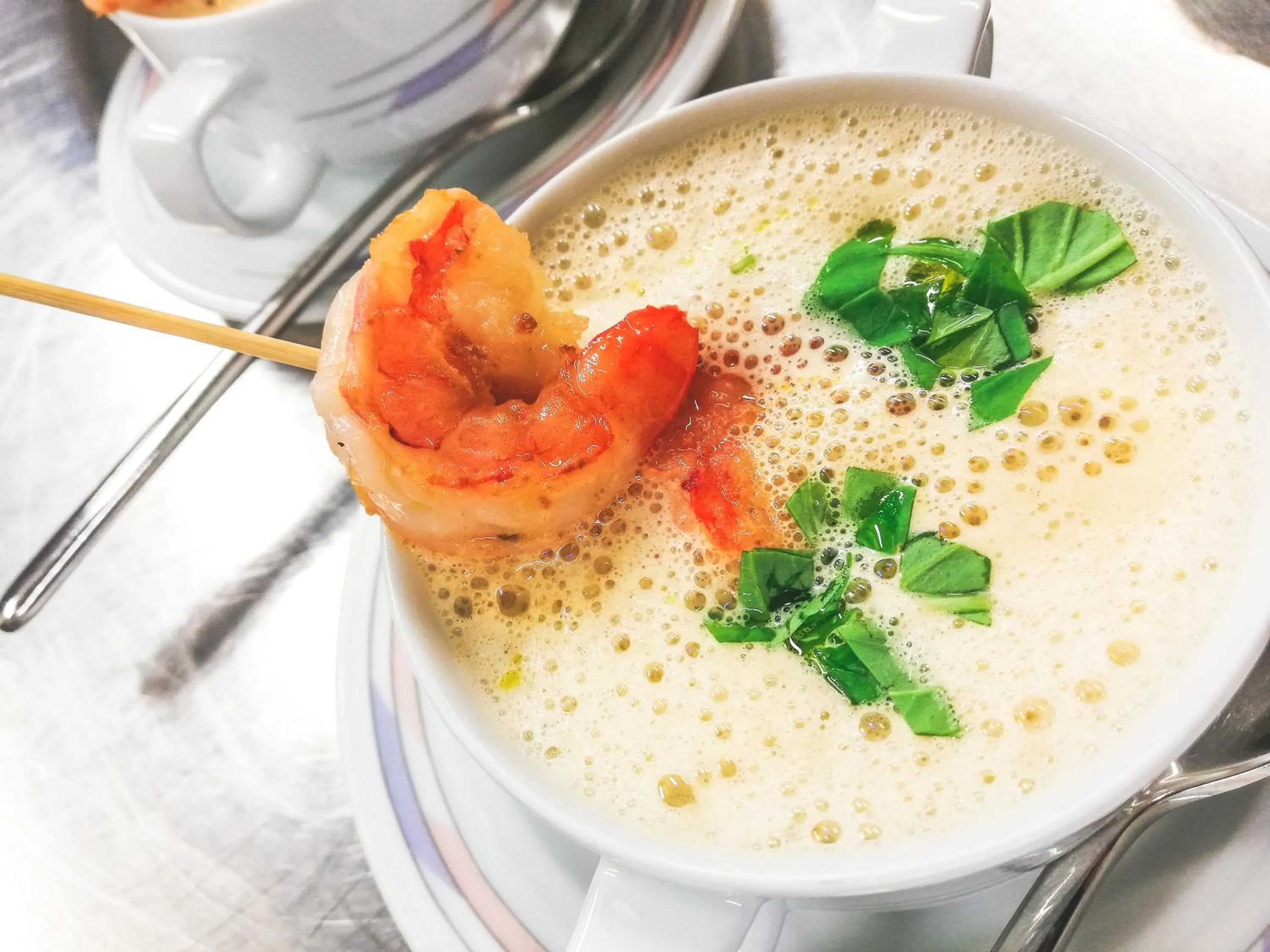 Food close-up in Pension Maria