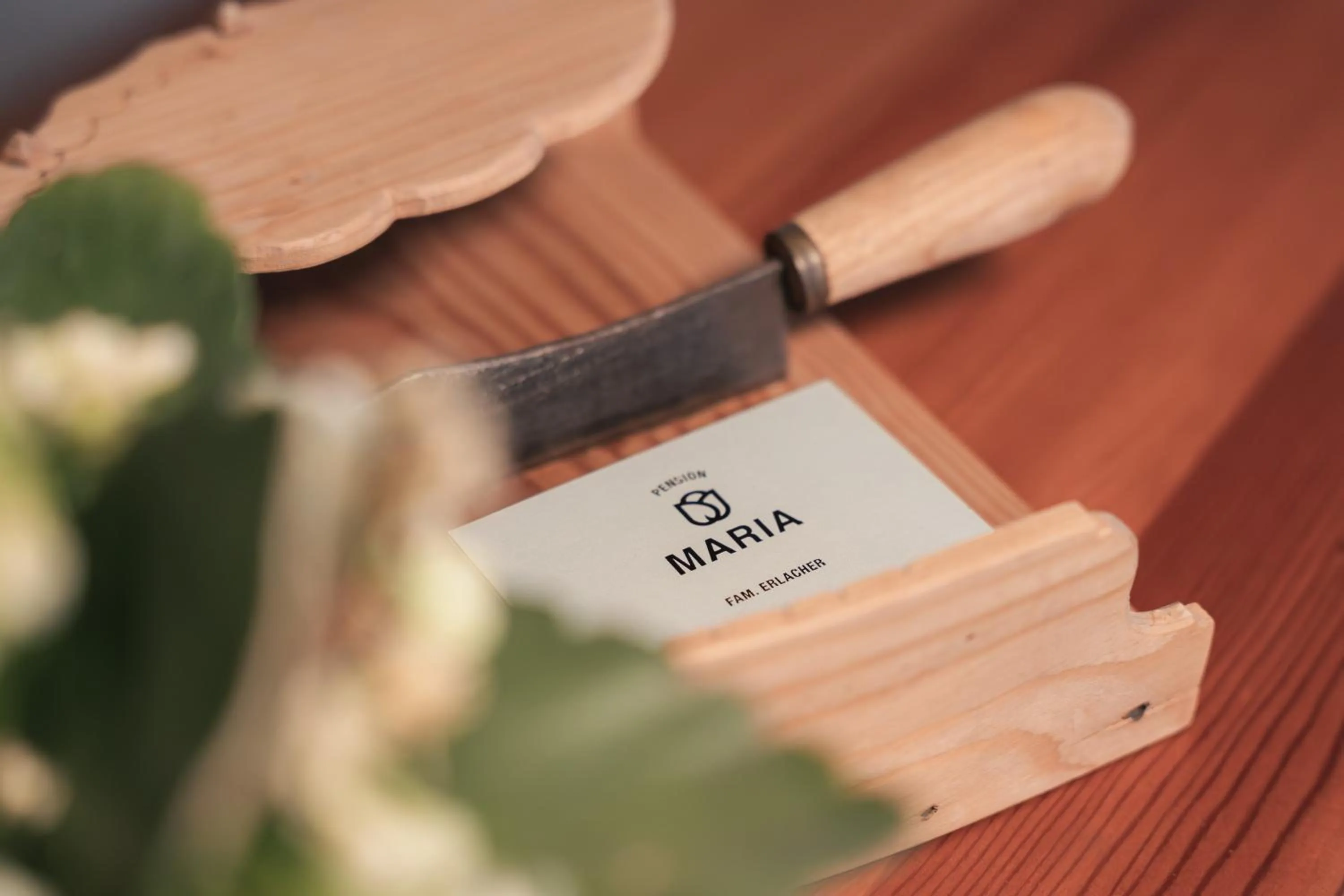 Lobby or reception in Pension Maria