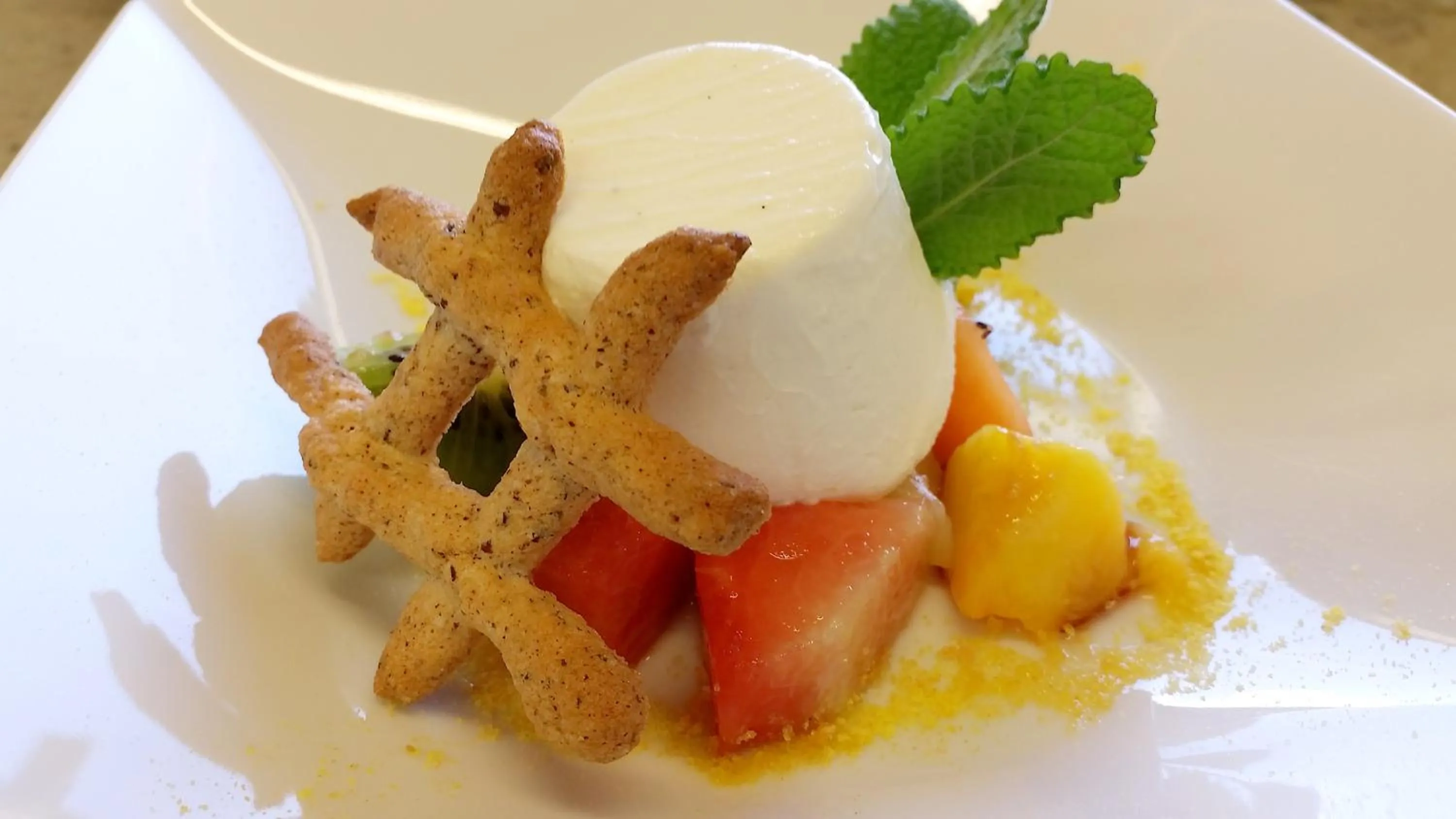 Food close-up in Pension Maria