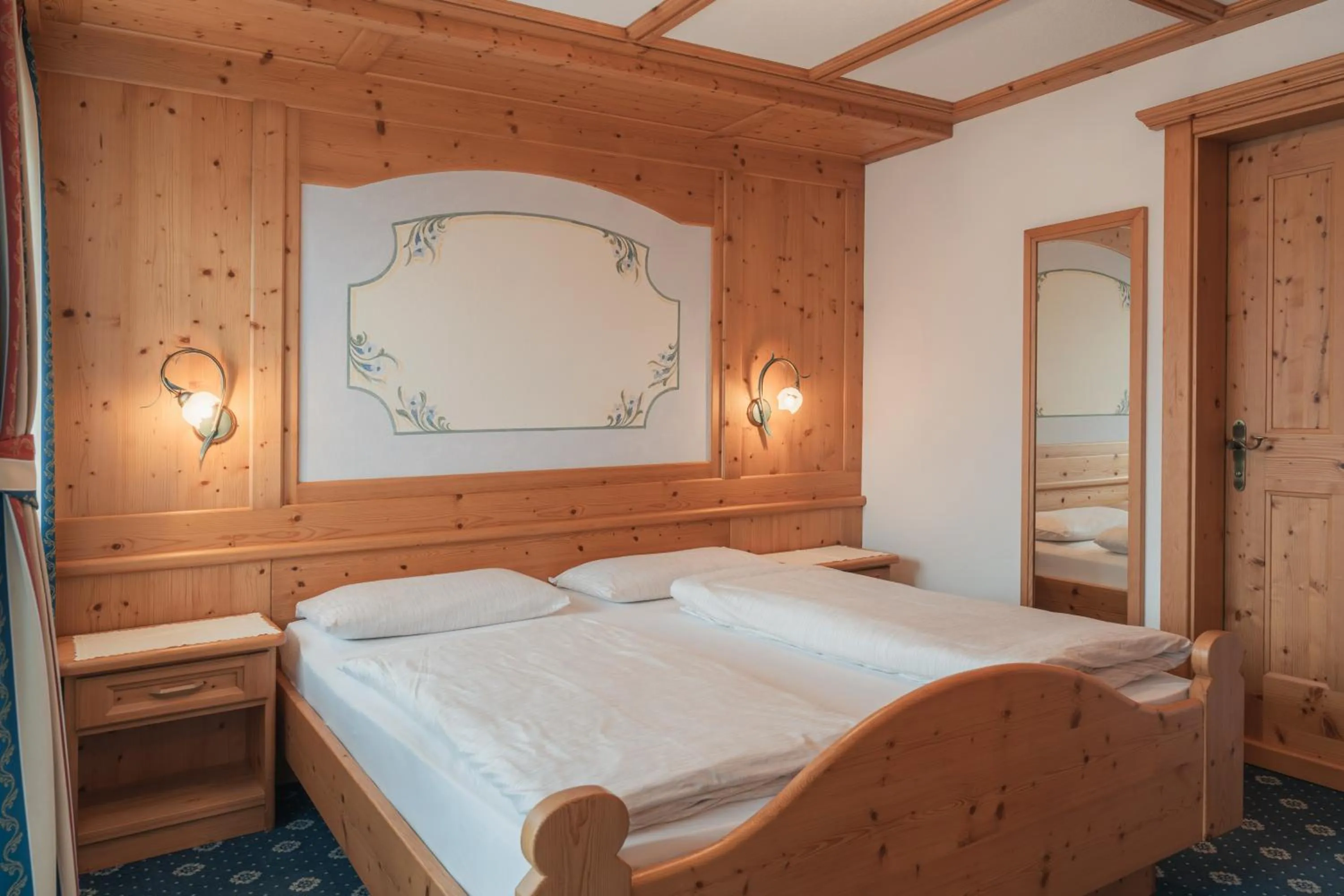 Bedroom, Bed in Pension Maria