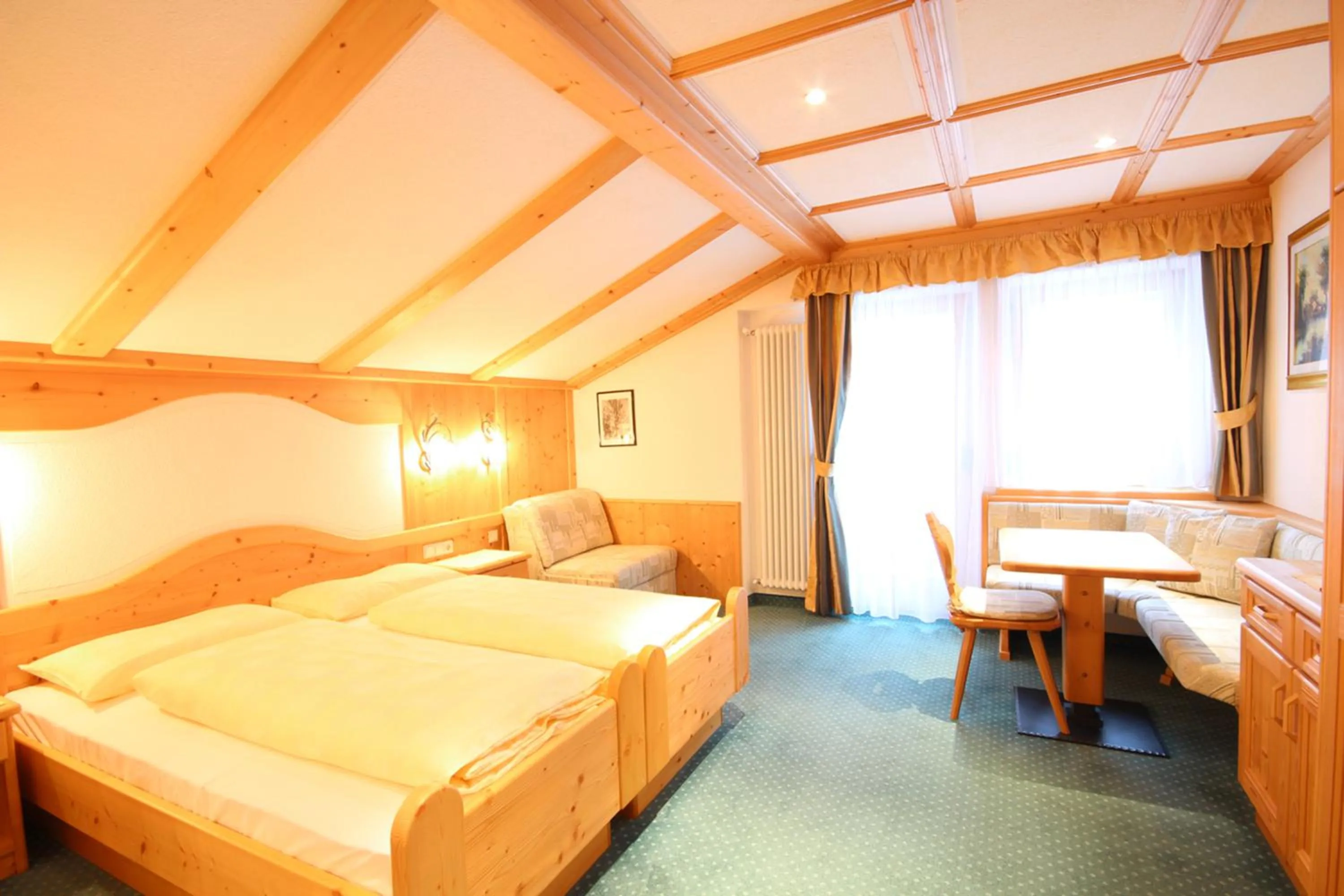 Bed in Pension Maria