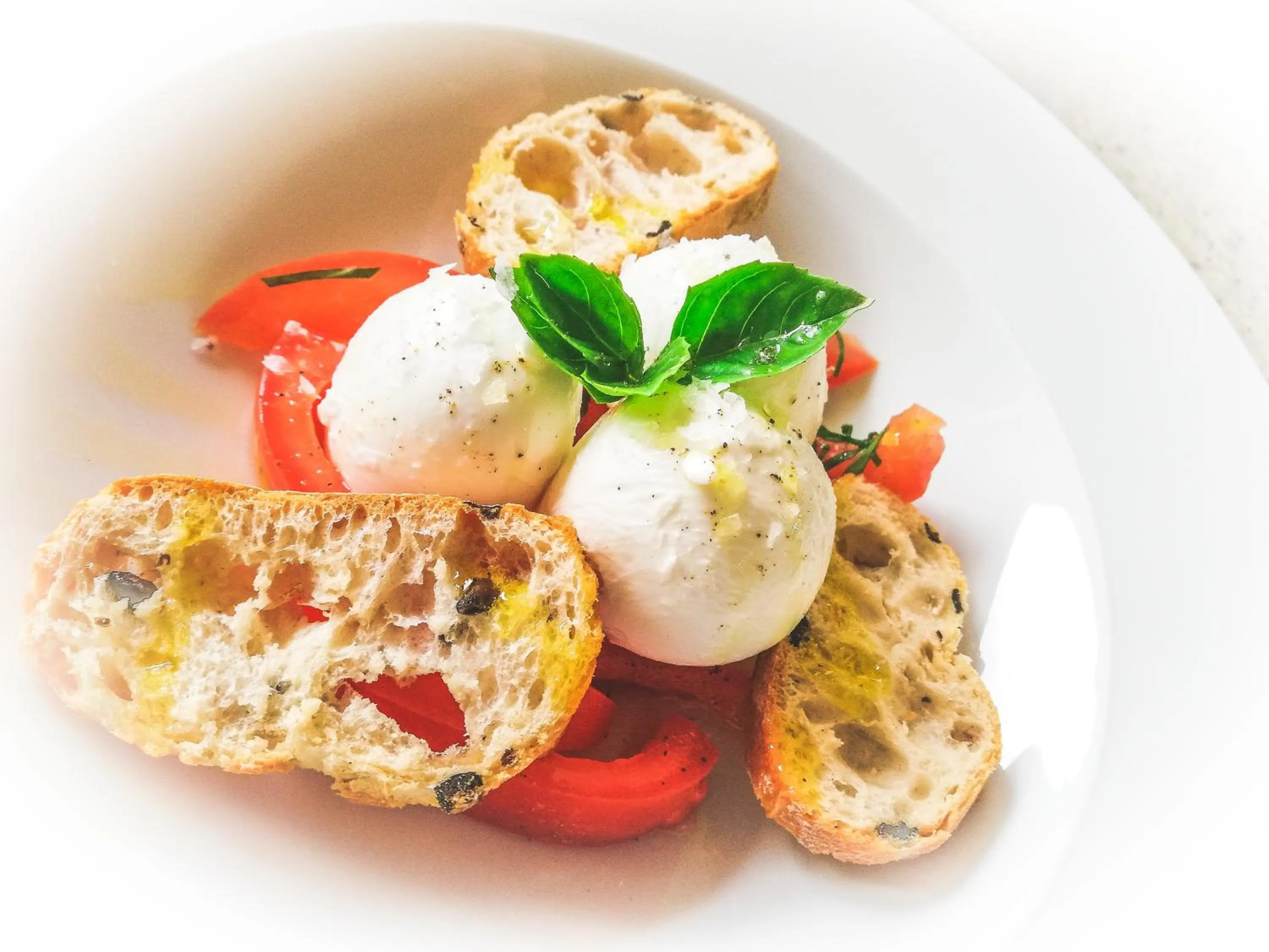 Food close-up in Pension Maria