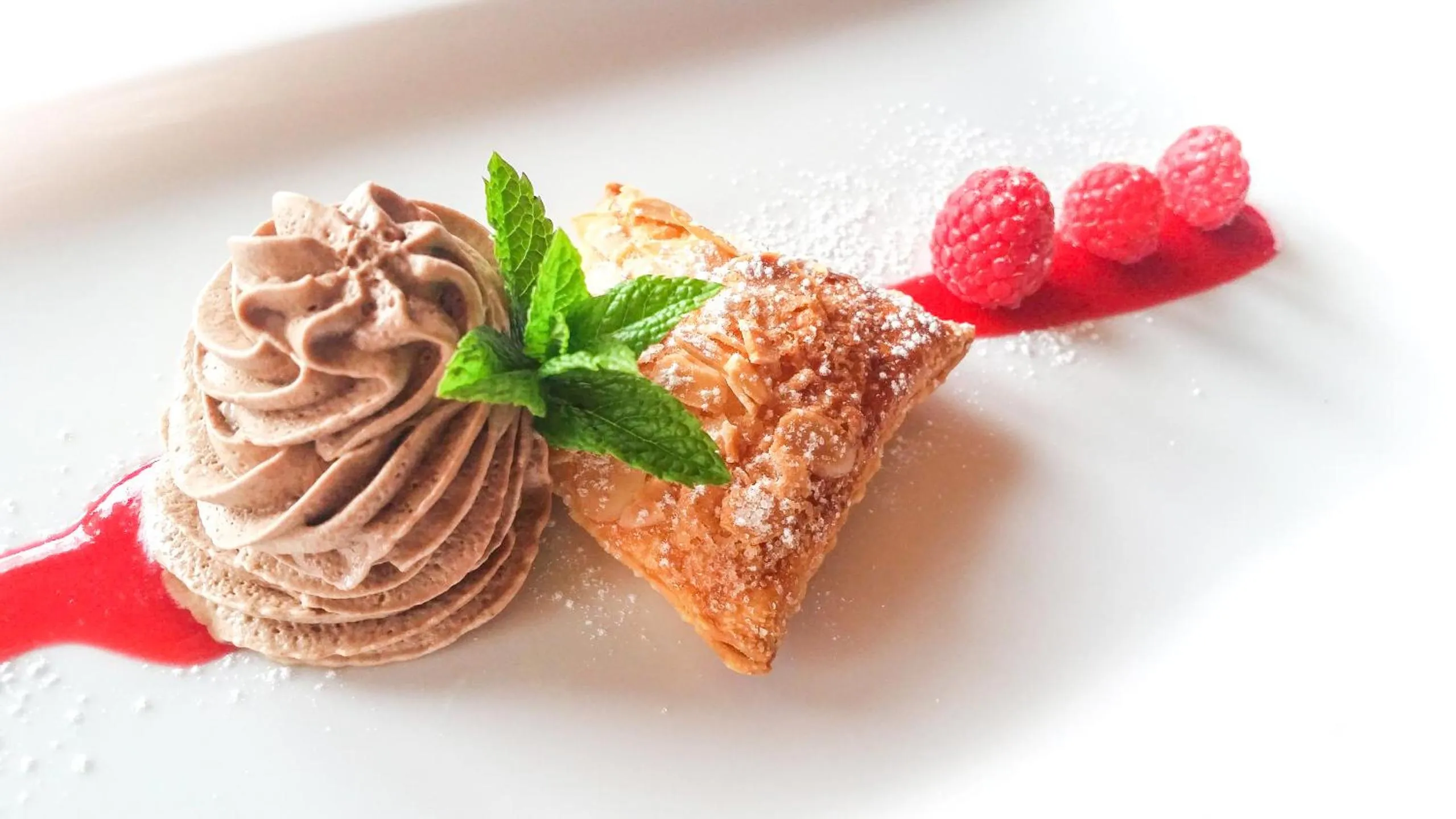 Food close-up in Pension Maria