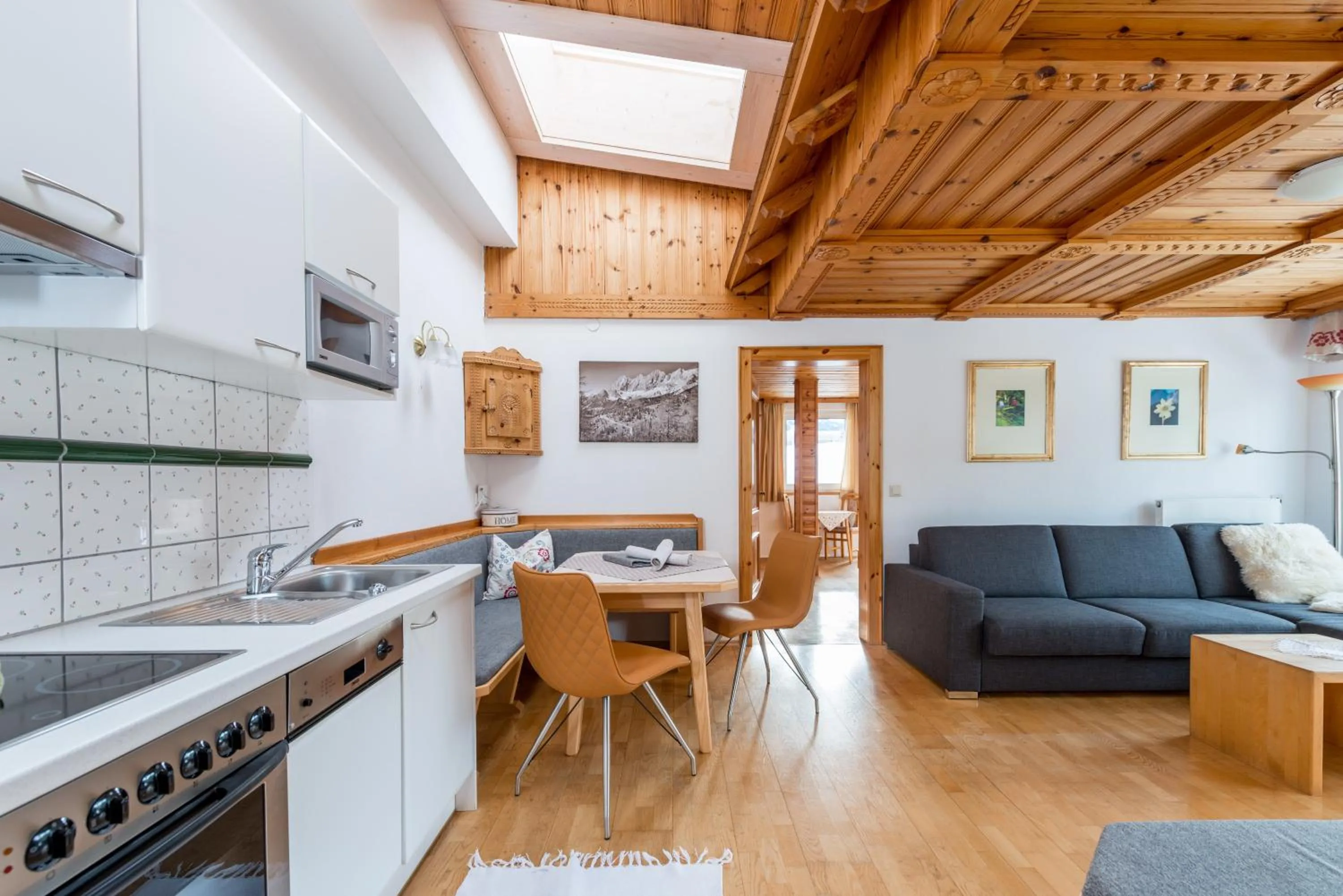 Living room in Landhaus & Ferienwohnungen Bergrast