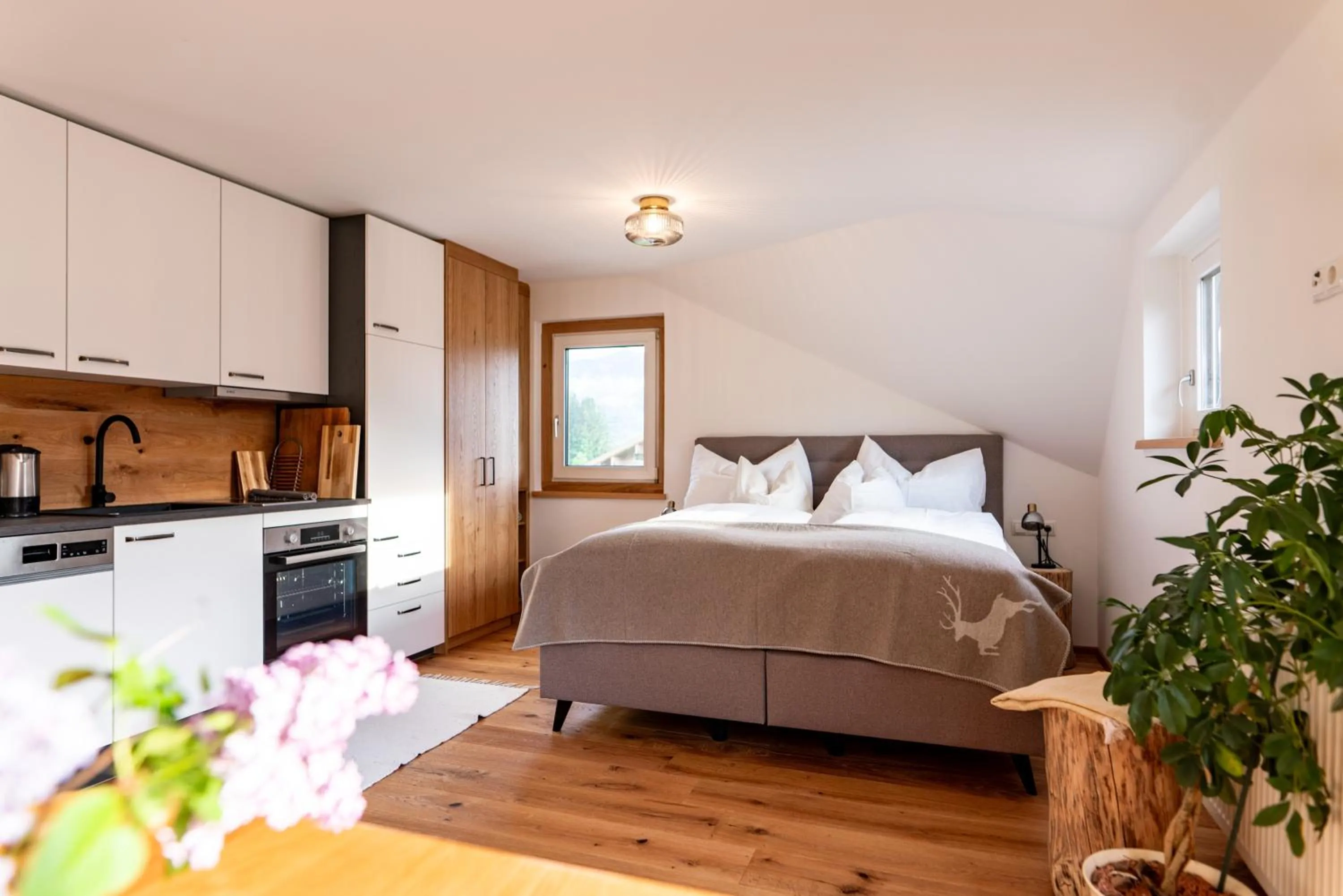 Photo of the whole room, Bed in Landhaus & Ferienwohnungen Bergrast