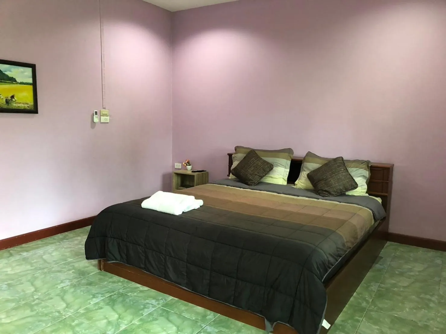 Bed in Green Happy Homestay