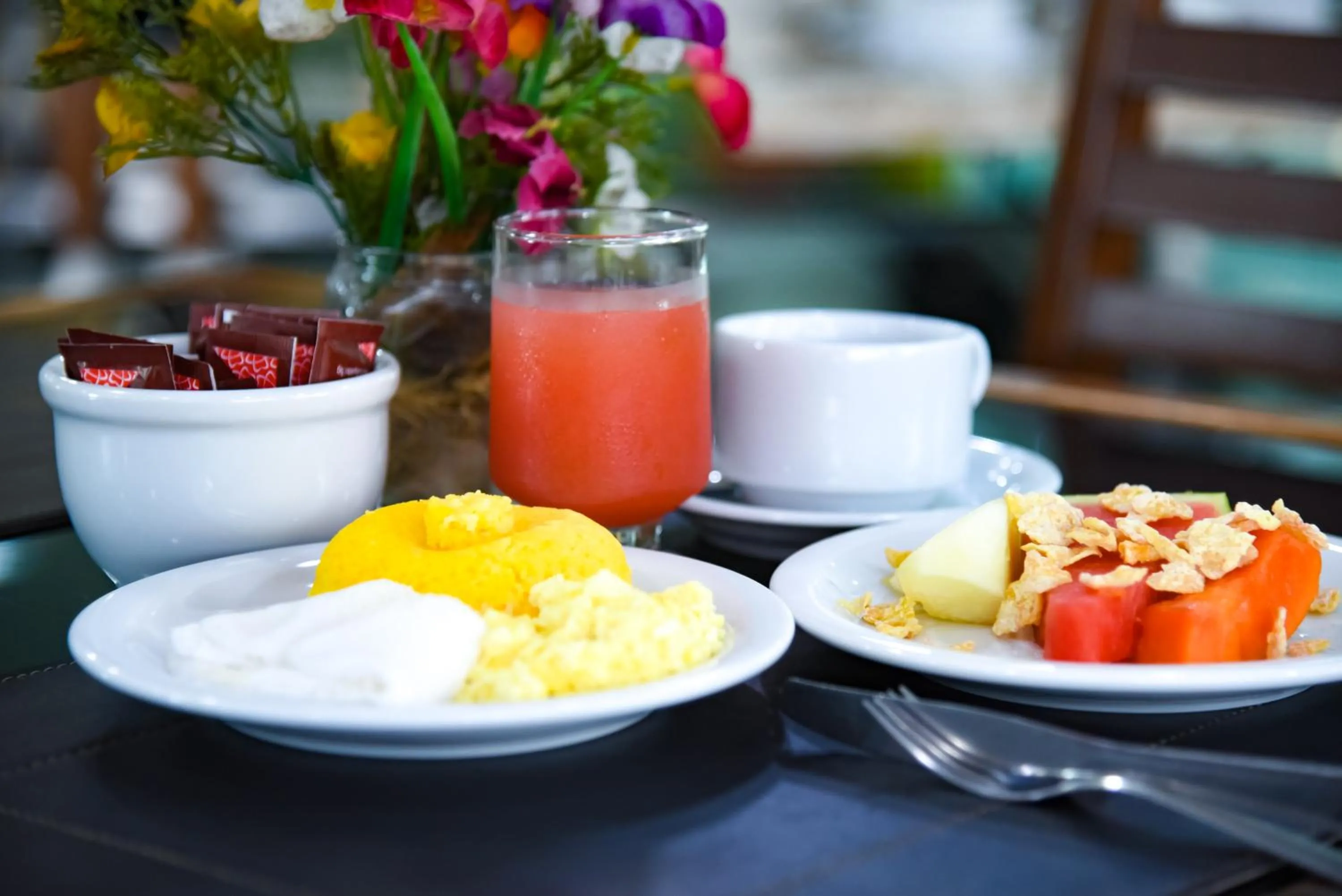 Food and drinks in Veleiros Mar Hotel