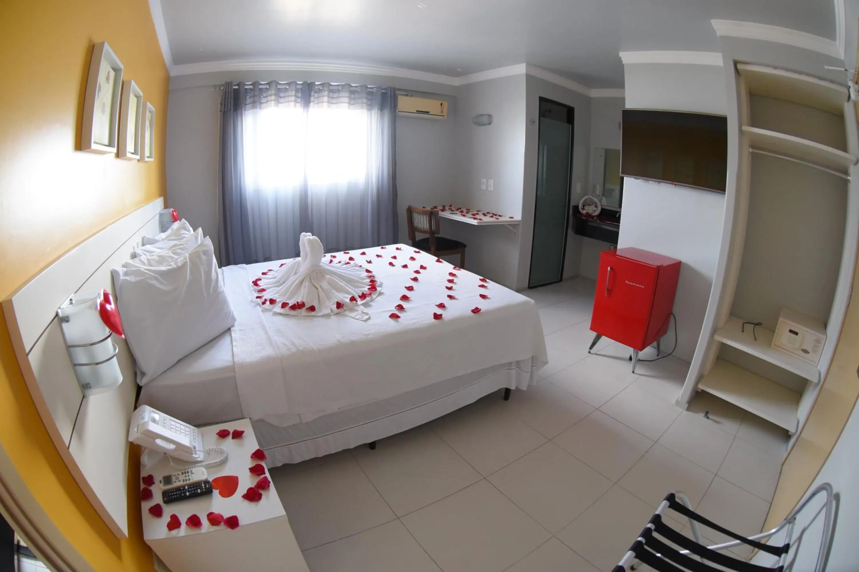 Bed in Veleiros Mar Hotel