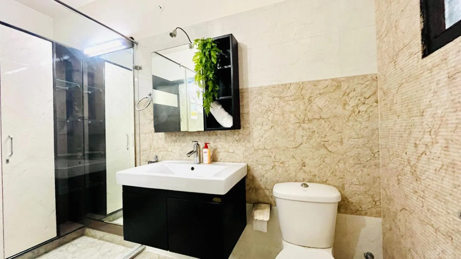 Bathroom in Olive Service Apartments Jaipur - Vaishali Nagar