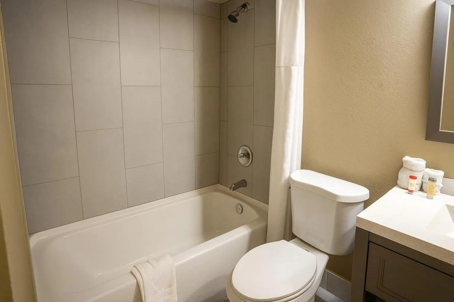 Bathroom in Super 8 by Wyndham Indianapolis South