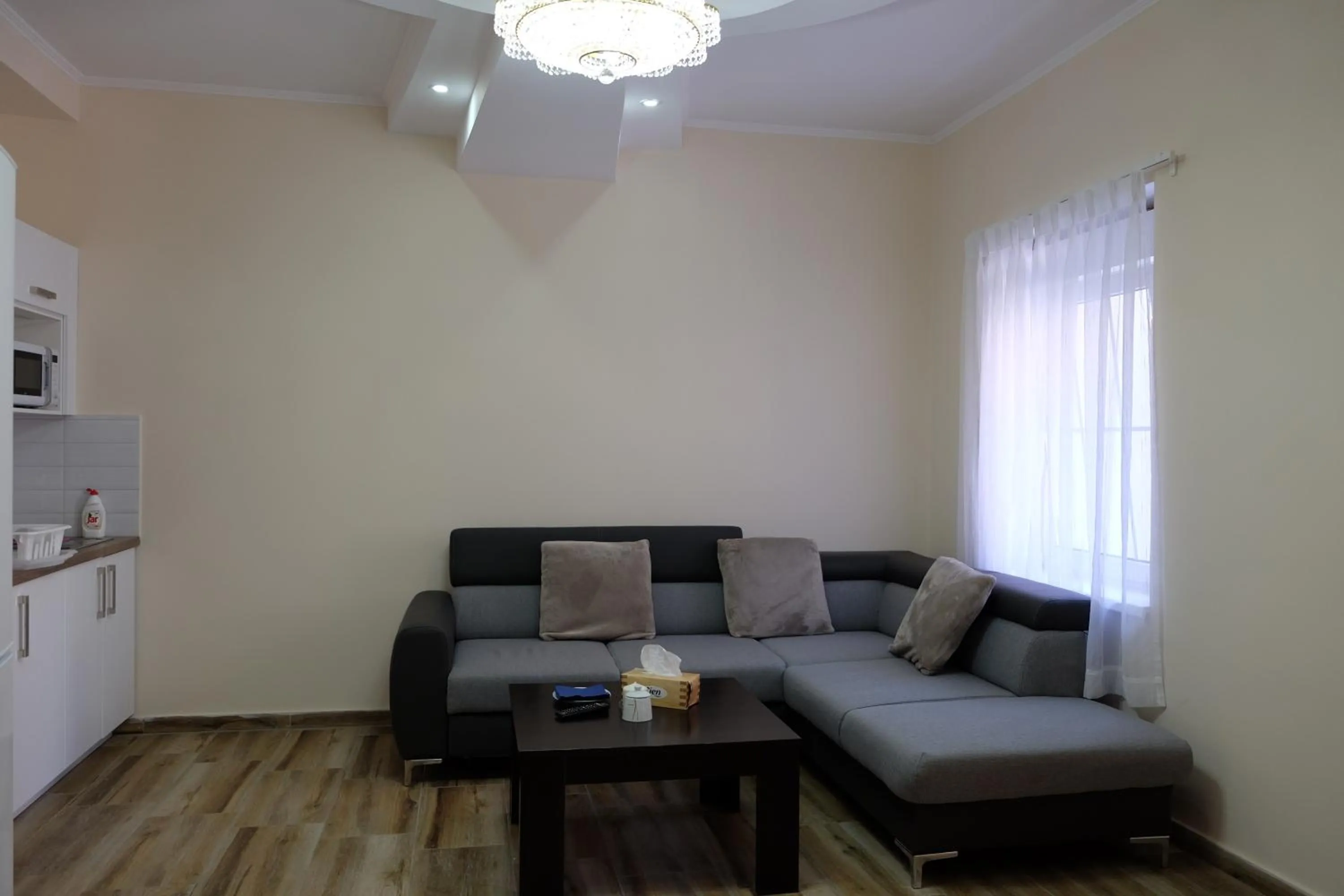 Communal lounge/ TV room in Diana Apartments Karlovy Vary