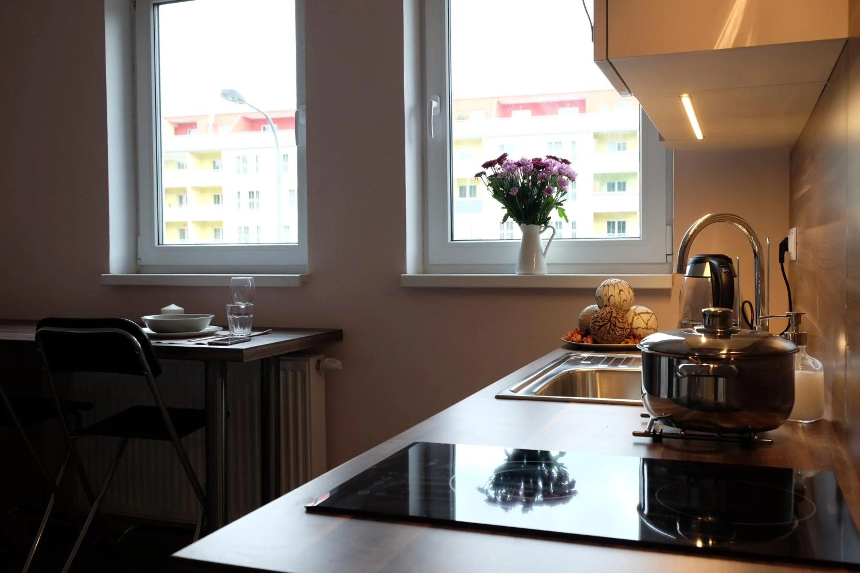 Kitchen or kitchenette in Diana Apartments Karlovy Vary